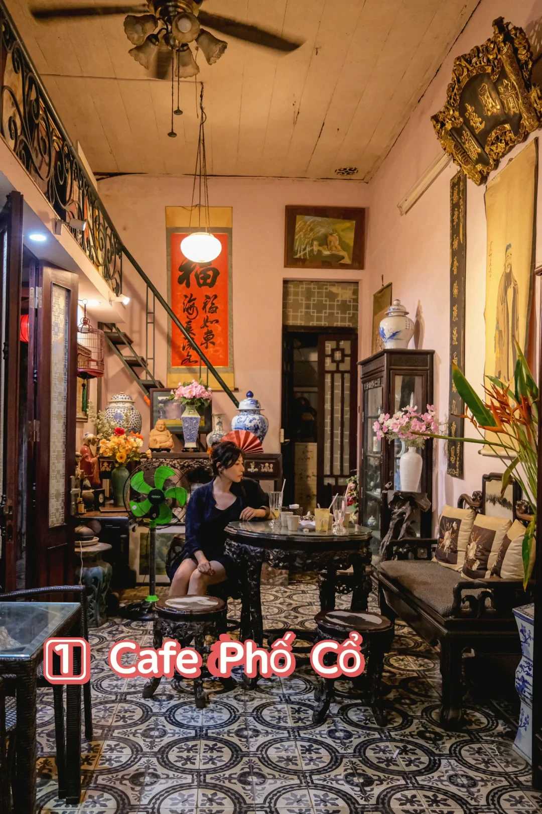 Hanoi-A beautiful collection of small food shops in Hanoi, everything is delicious and has Vietnamese style