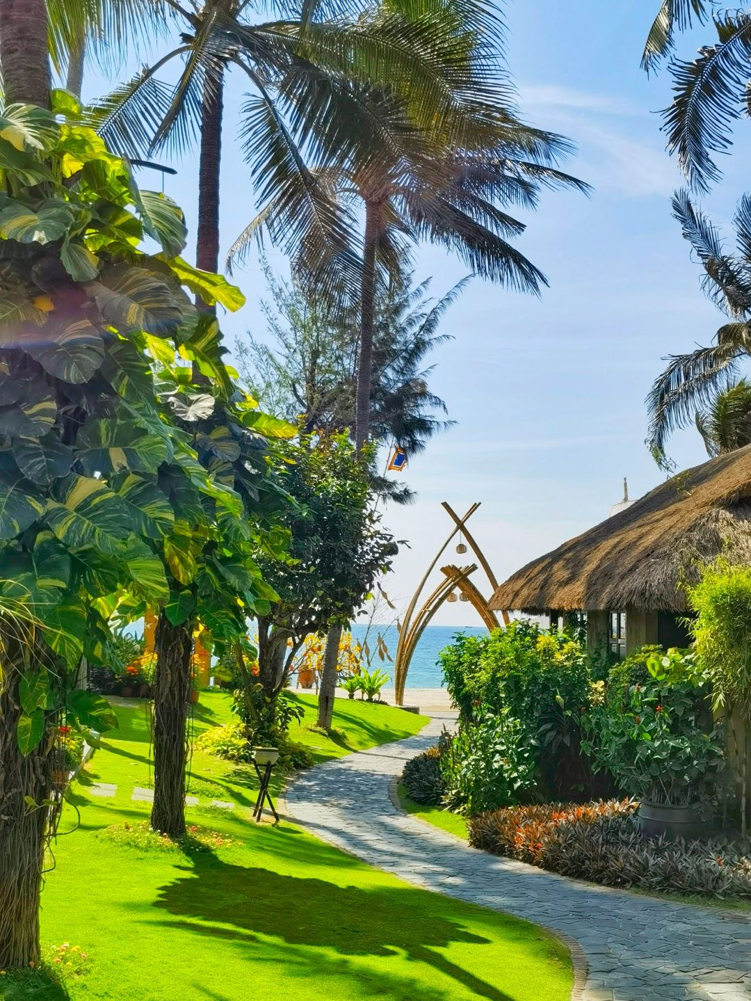 Ho Chi Minh-The small fishing village of Mui Ne in Vietnam, the entire sea area is very well protected