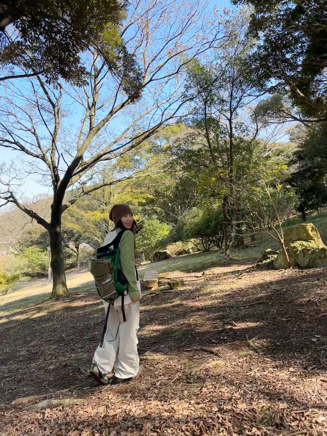 Busan/Jeju-Walking in Halla Arboretum on Jeju Island, I was lucky enough to encounter a wild deer