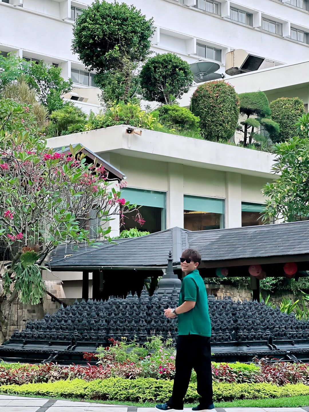 Jakarta-Walking tour of the historical area of ​​the city center in Jakarta, Indonesia Hotel Borobudur