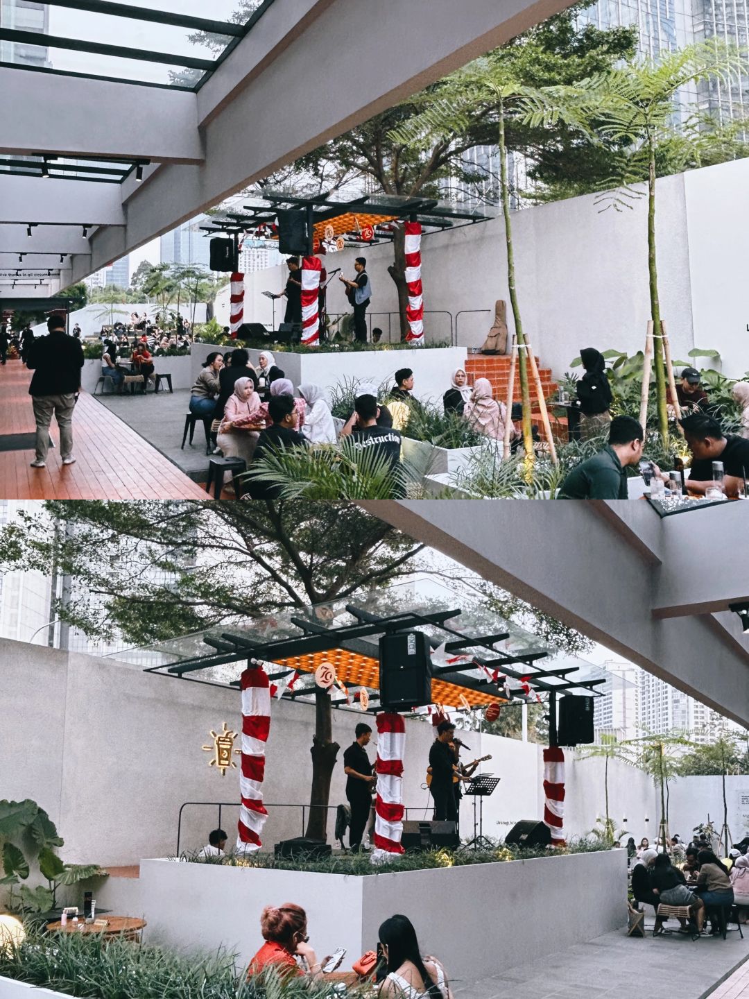 Jakarta-Kopitagram Centang Biru - Kuningan, Jakarta's largest coffee shop adds resident singer