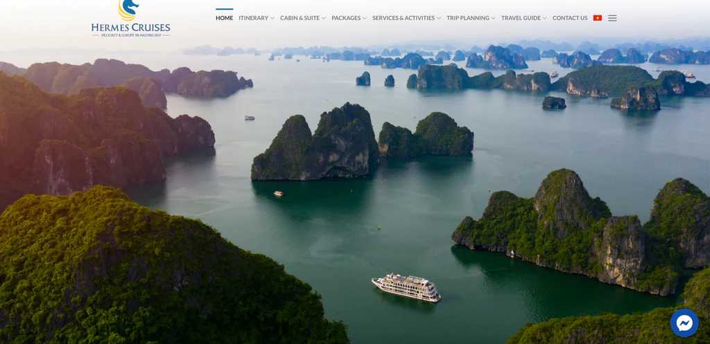 Hanoi-Free travel in Halong Bay, choose this luxury five-star cruise, a pleasant sea trip