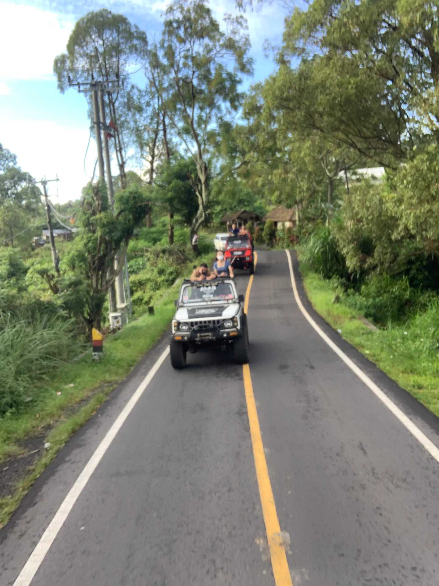 Bali-Mount Batur in Bali, 🌋where lava covered the entire village when it erupted in 1963