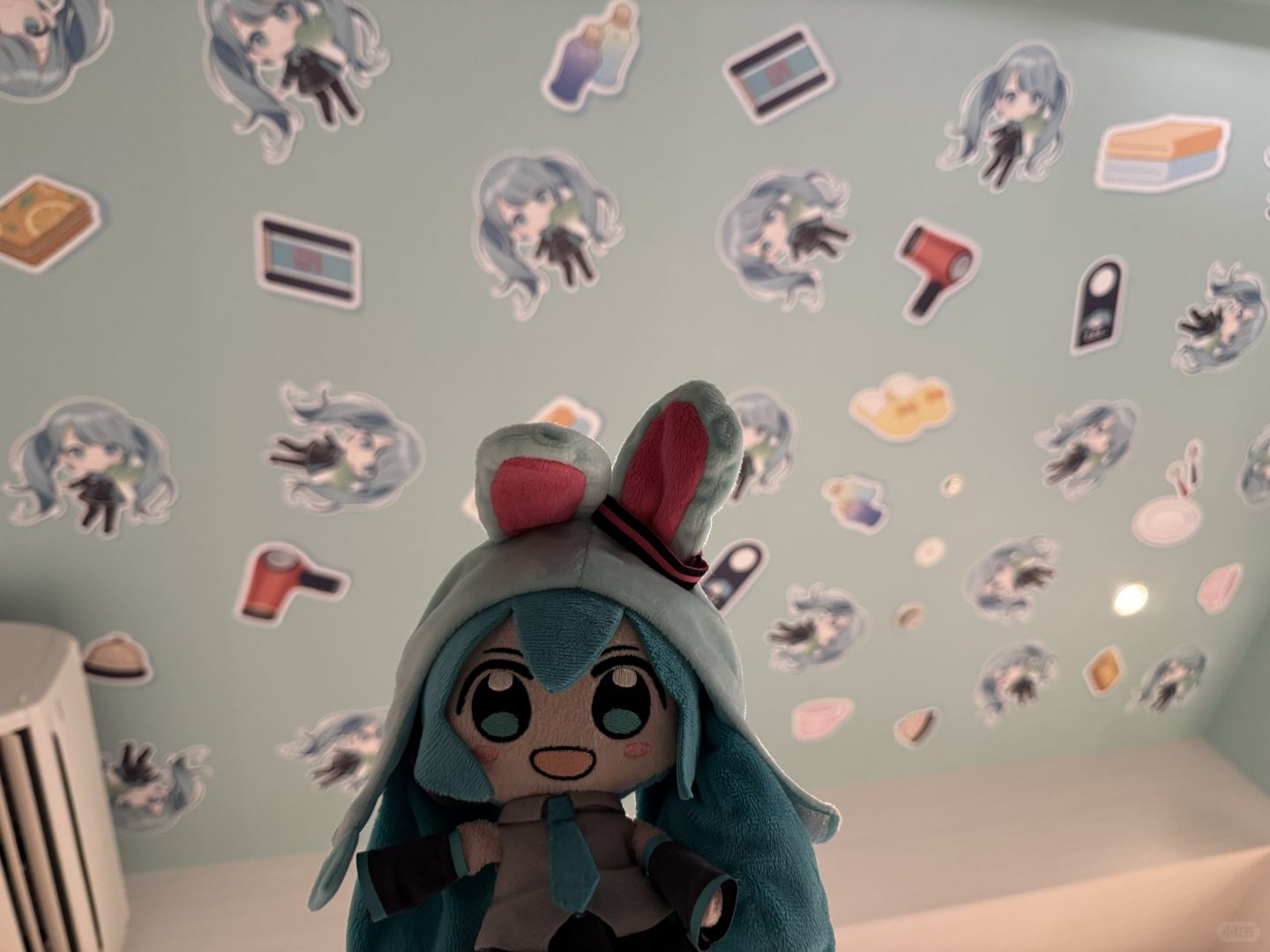 Tokyo-Haneda Airport Hotel MIKU Room, each character has a separate anime style room