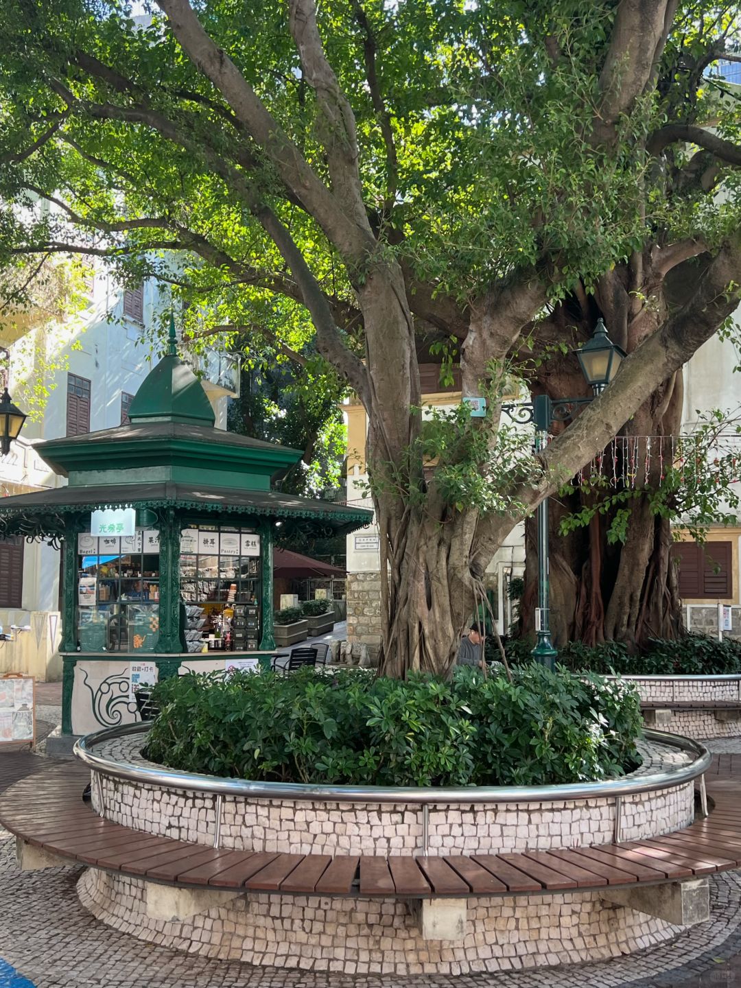 Macao-Place de la Vieja, once the main source of water for Macau, was also one of the settlements for the Portuguese.