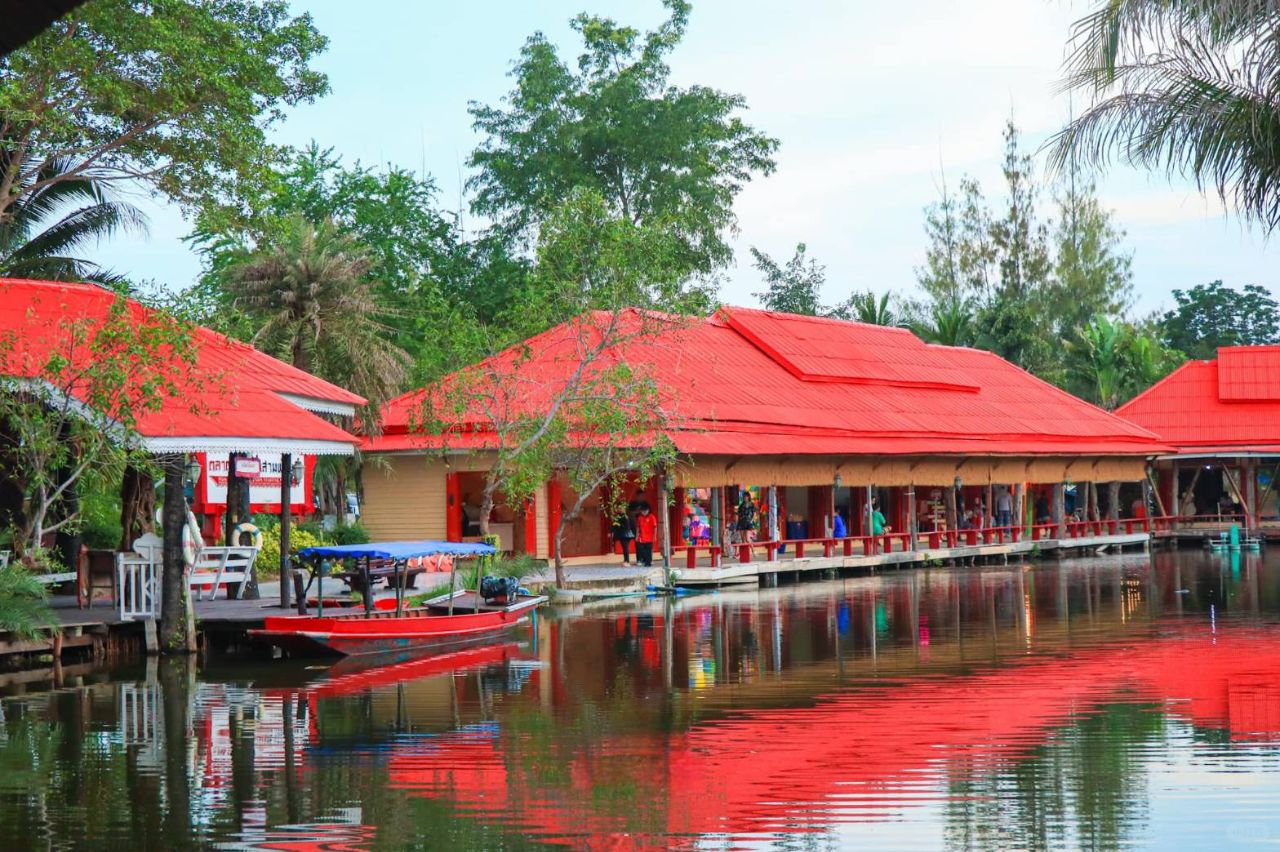 Hua Hin-🌳Hua Hin Sampannam Floating Market🌴