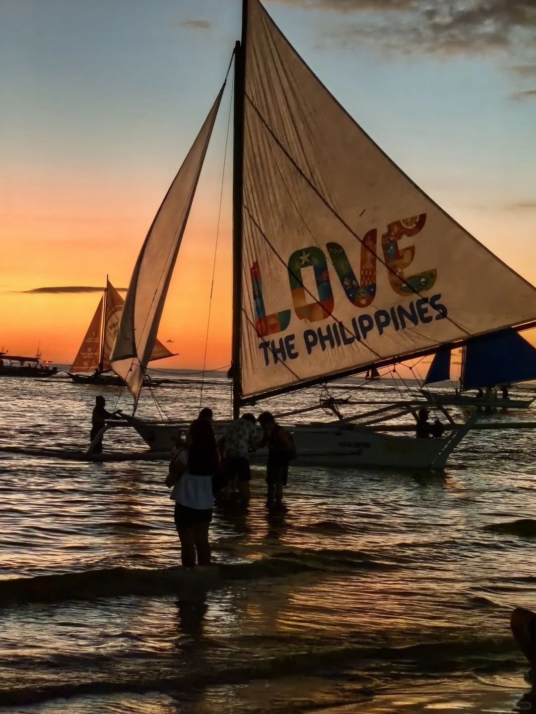 Boracay-🇵🇭The sunset atmosphere in Boracay is really amazing! !