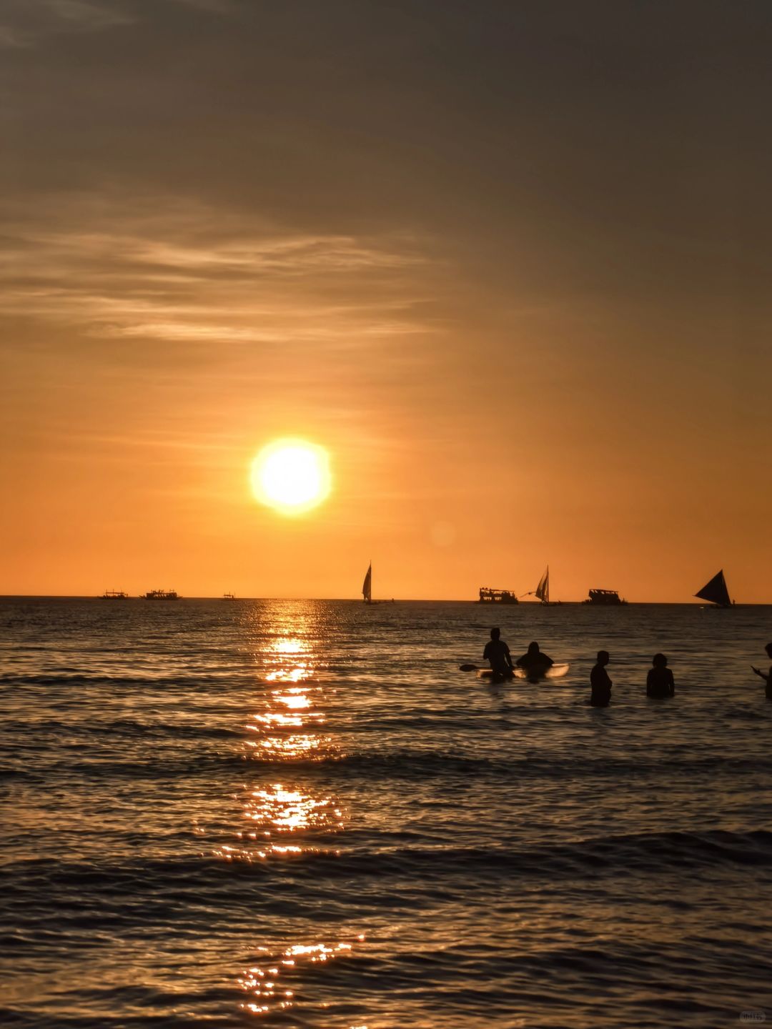 Boracay-🇵🇭The sunset atmosphere in Boracay is really amazing! !