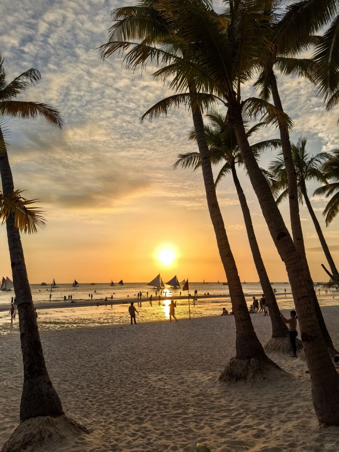 Boracay-🇵🇭The sunset atmosphere in Boracay is really amazing! !