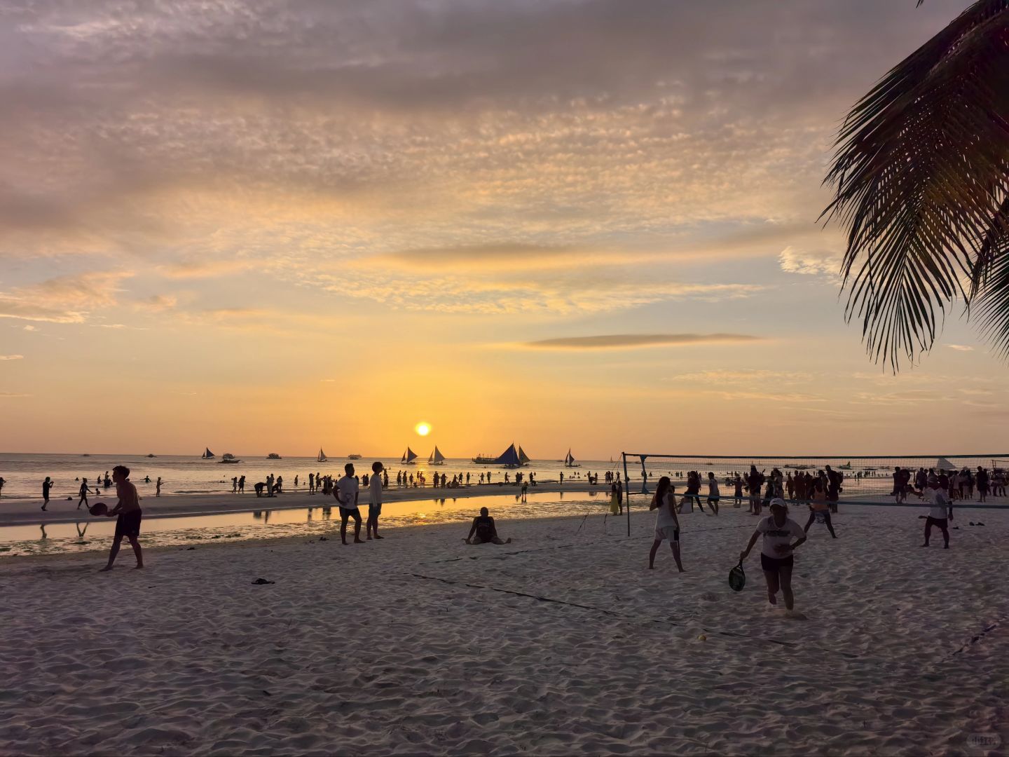 Boracay-🇵🇭The sunset atmosphere in Boracay is really amazing! !