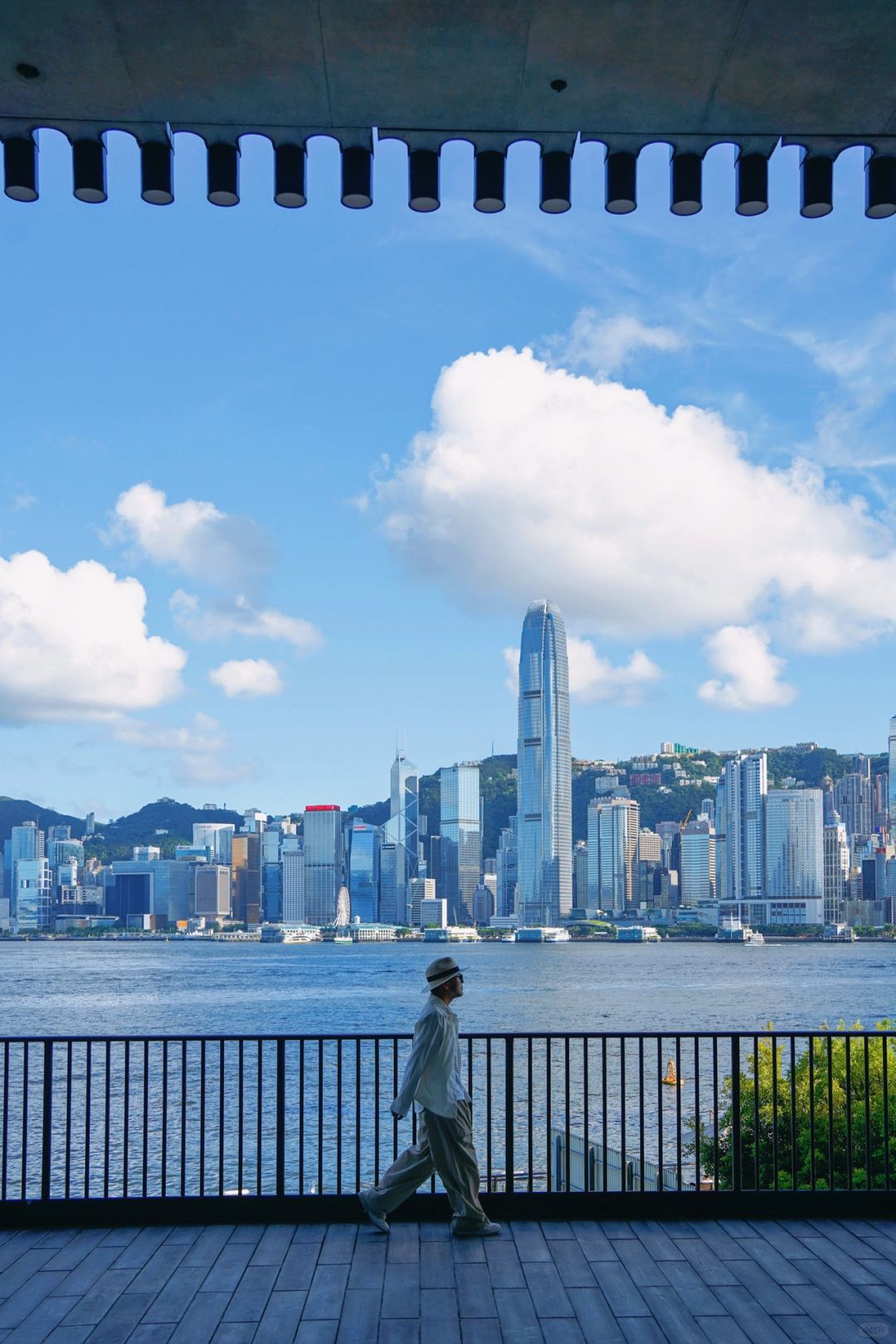 Hong kong-Before leaving Hong Kong，be sure to leave half a day for West Kowloon Waterfront Promenade!