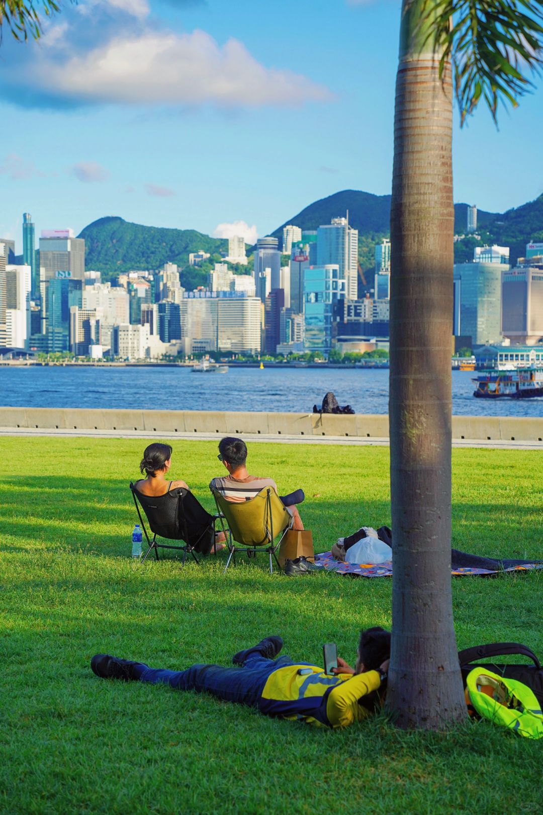 Hong kong-Before leaving Hong Kong，be sure to leave half a day for West Kowloon Waterfront Promenade!