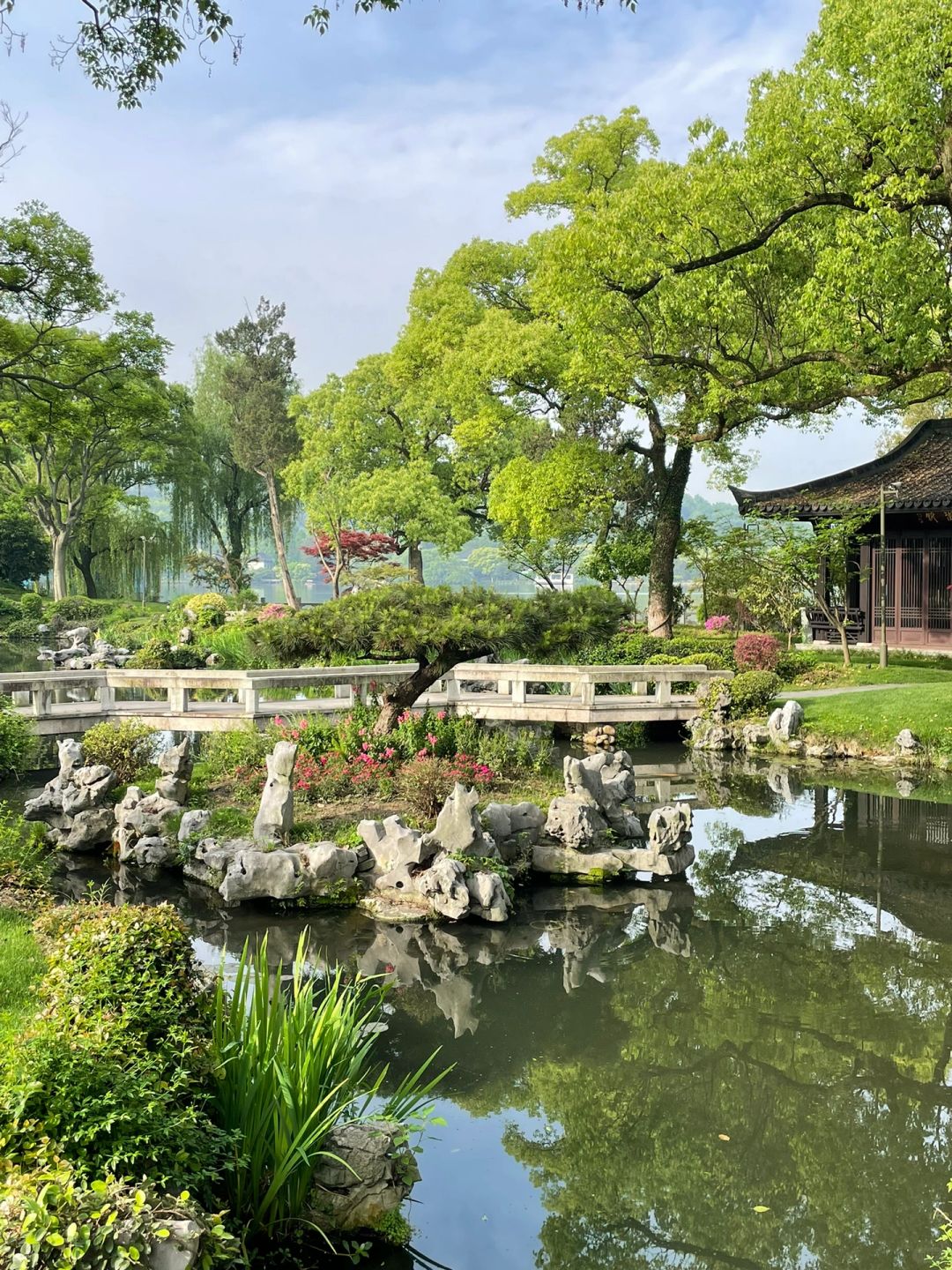 Shanghai/Hangzhou-The West Lake State Guesthouse in Hangzhou allows me to live in the world of painting!