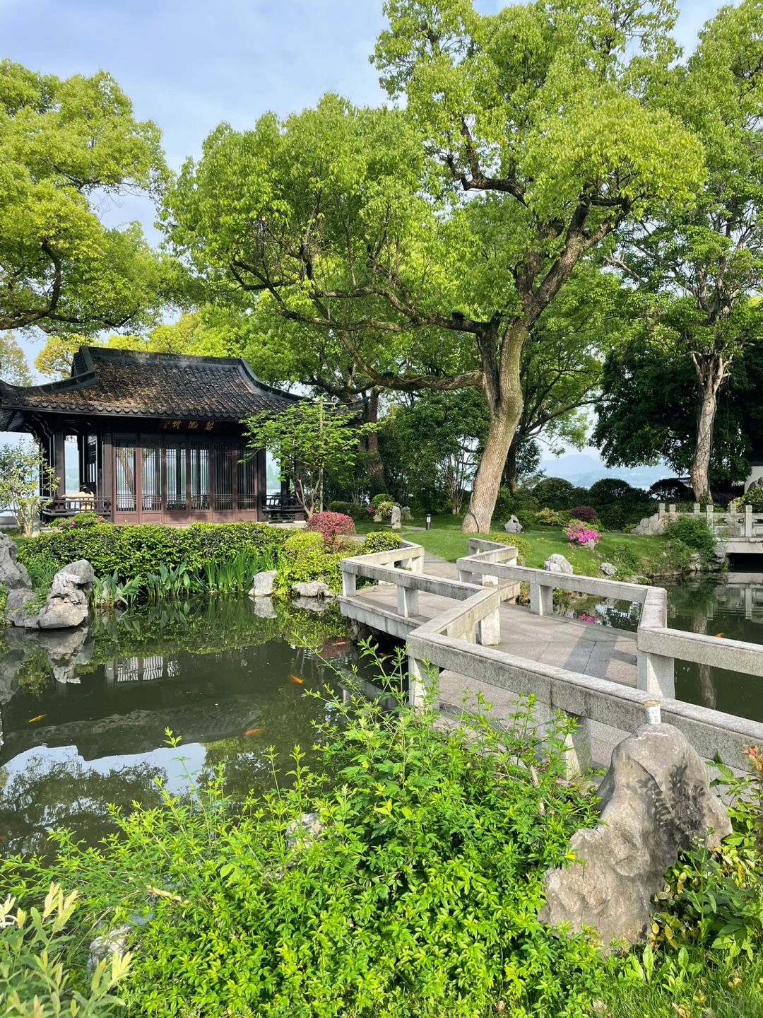 Shanghai/Hangzhou-The West Lake State Guesthouse in Hangzhou allows me to live in the world of painting!