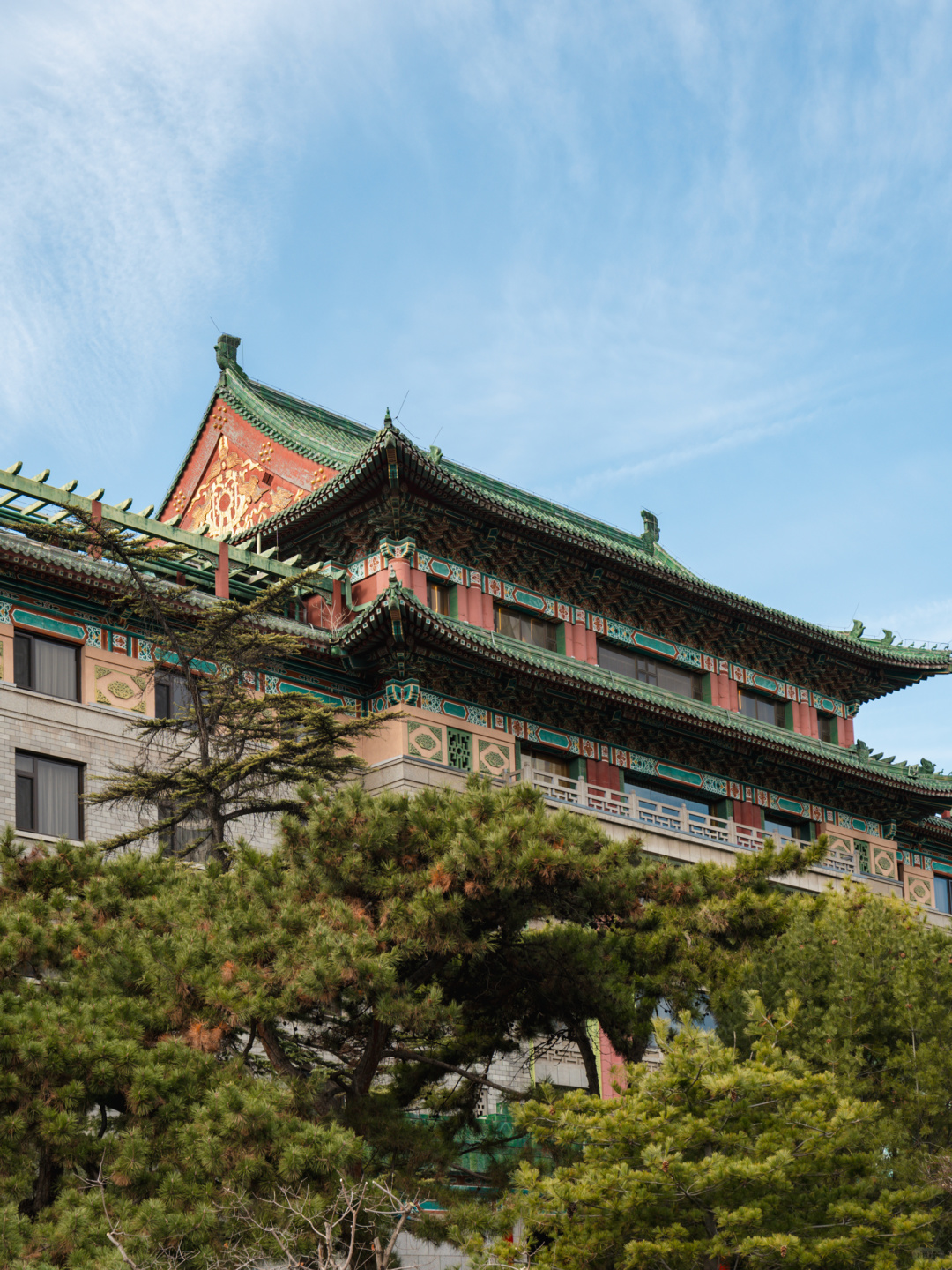 Beijing/Tianjin-Beijing Friendship Hotel showcases classical style and rich ethnic characteristics in its architecture!