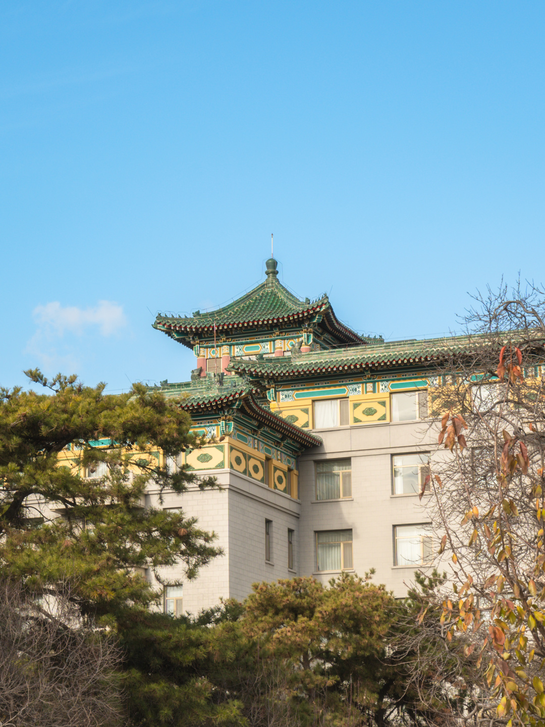 Beijing/Tianjin-Beijing Friendship Hotel showcases classical style and rich ethnic characteristics in its architecture!