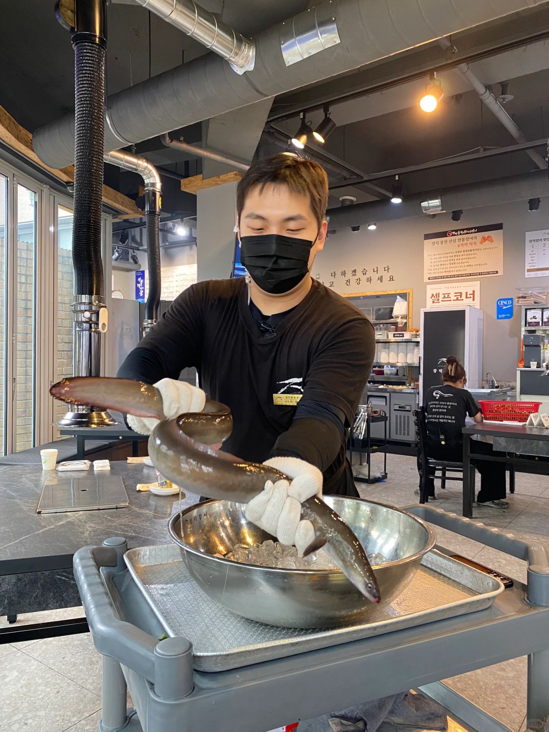 Busan/Jeju-Jangdeok Fengchuan Eel Gwangan Headquarters, 💕the best grilled live eel in Busan