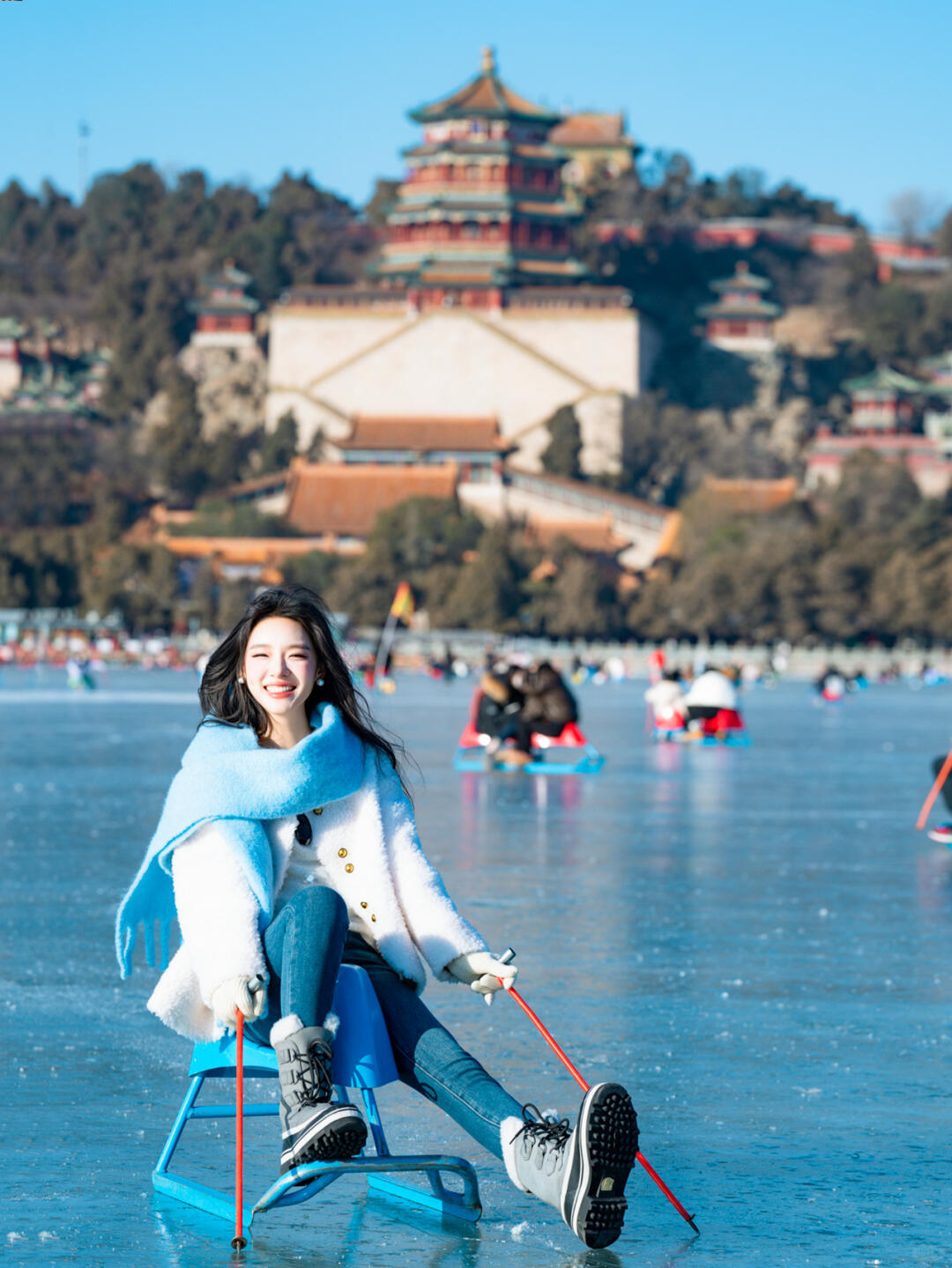 Beijing/Tianjin-1.8 Beijing live, the Beijing ice rink is finally open! ! !