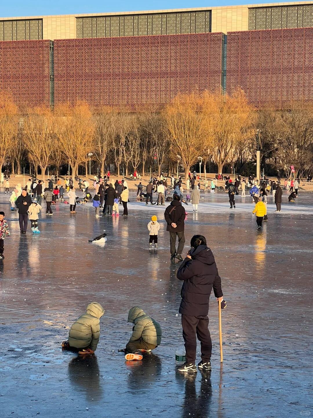 Beijing/Tianjin-1.8 Beijing live, the Beijing ice rink is finally open! ! !