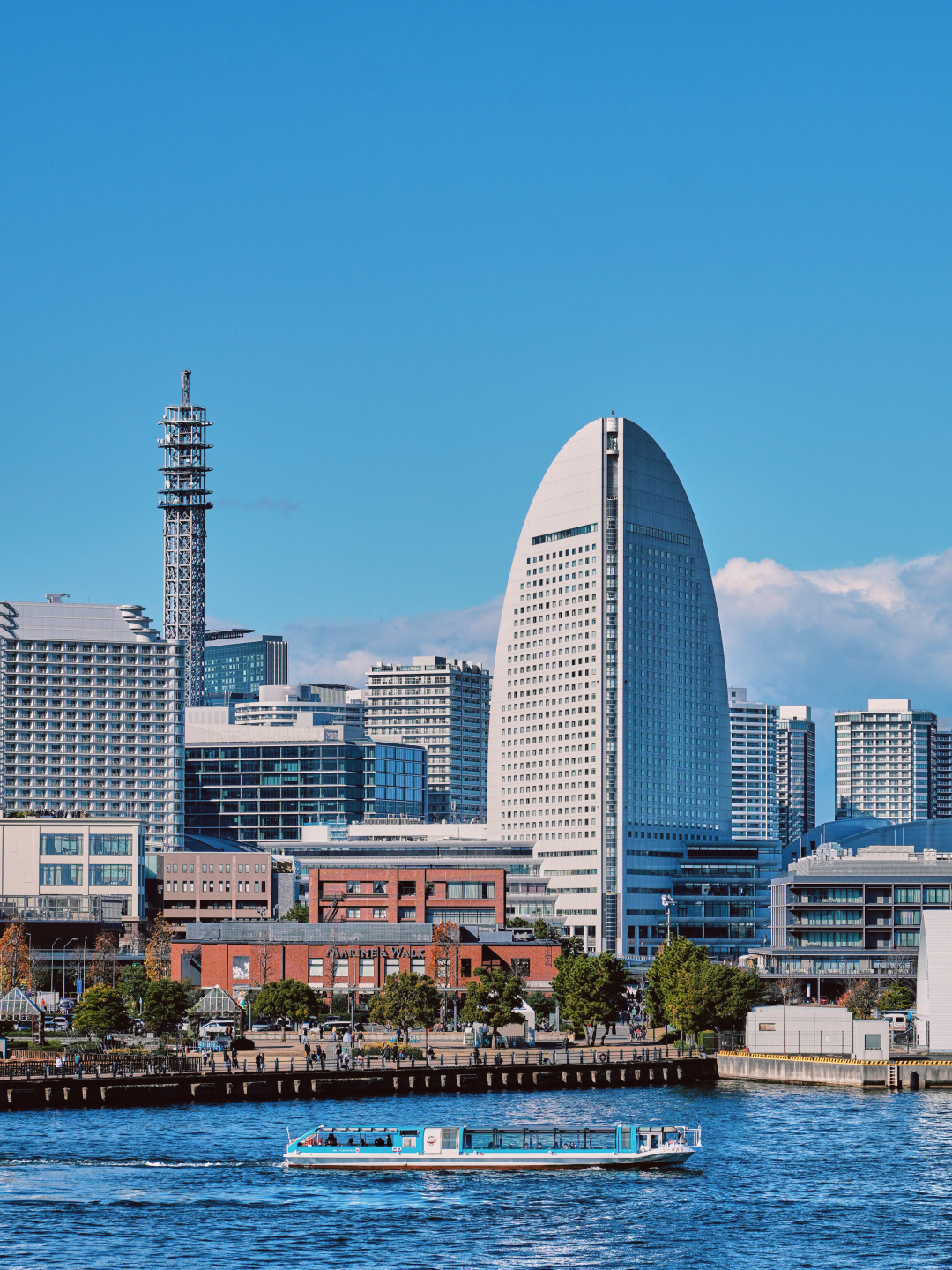 Tokyo-I thought Tokyo was beautiful until I arrived at Yokohama Mirai Port