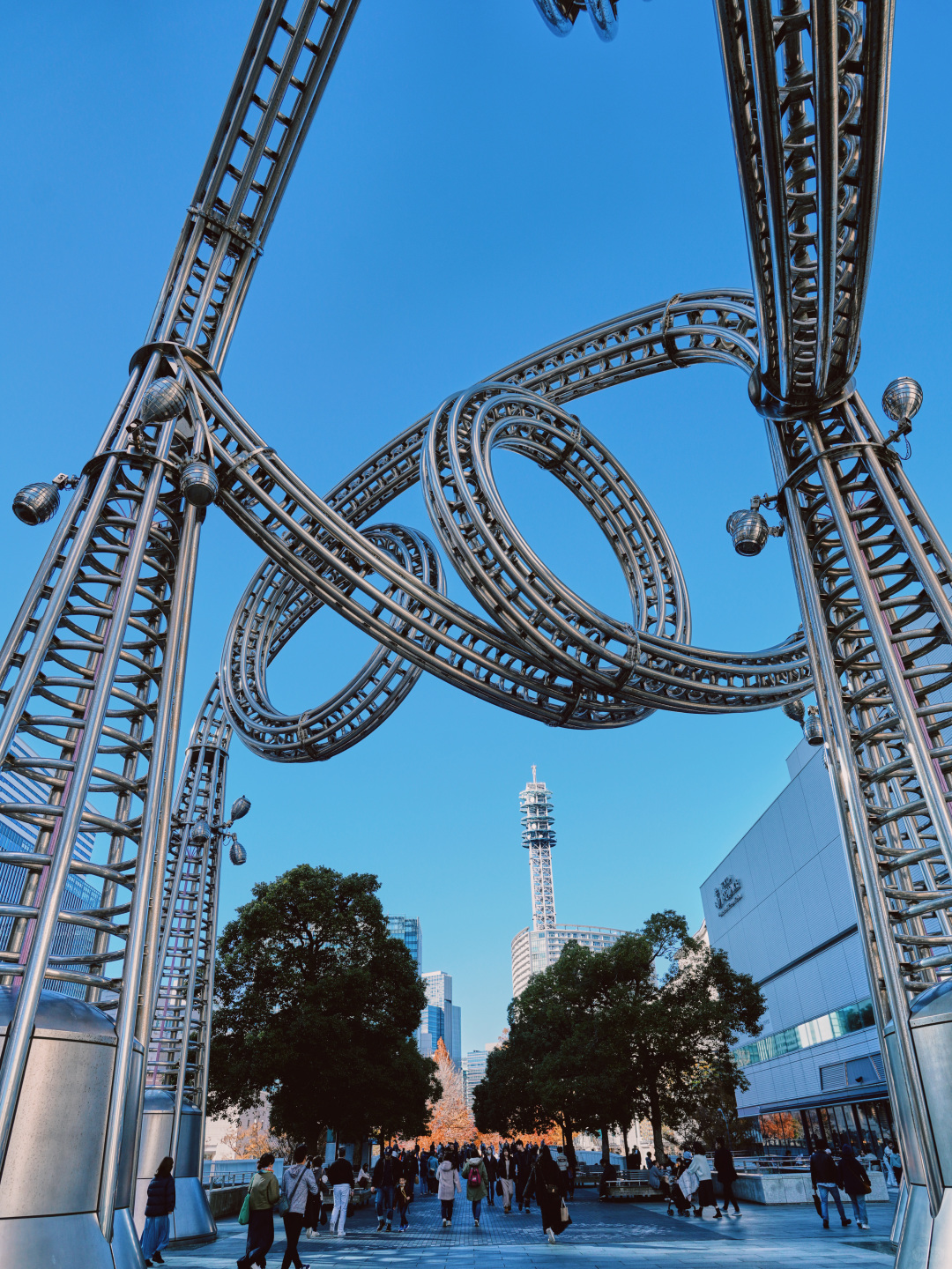 Tokyo-I thought Tokyo was beautiful until I arrived at Yokohama Mirai Port