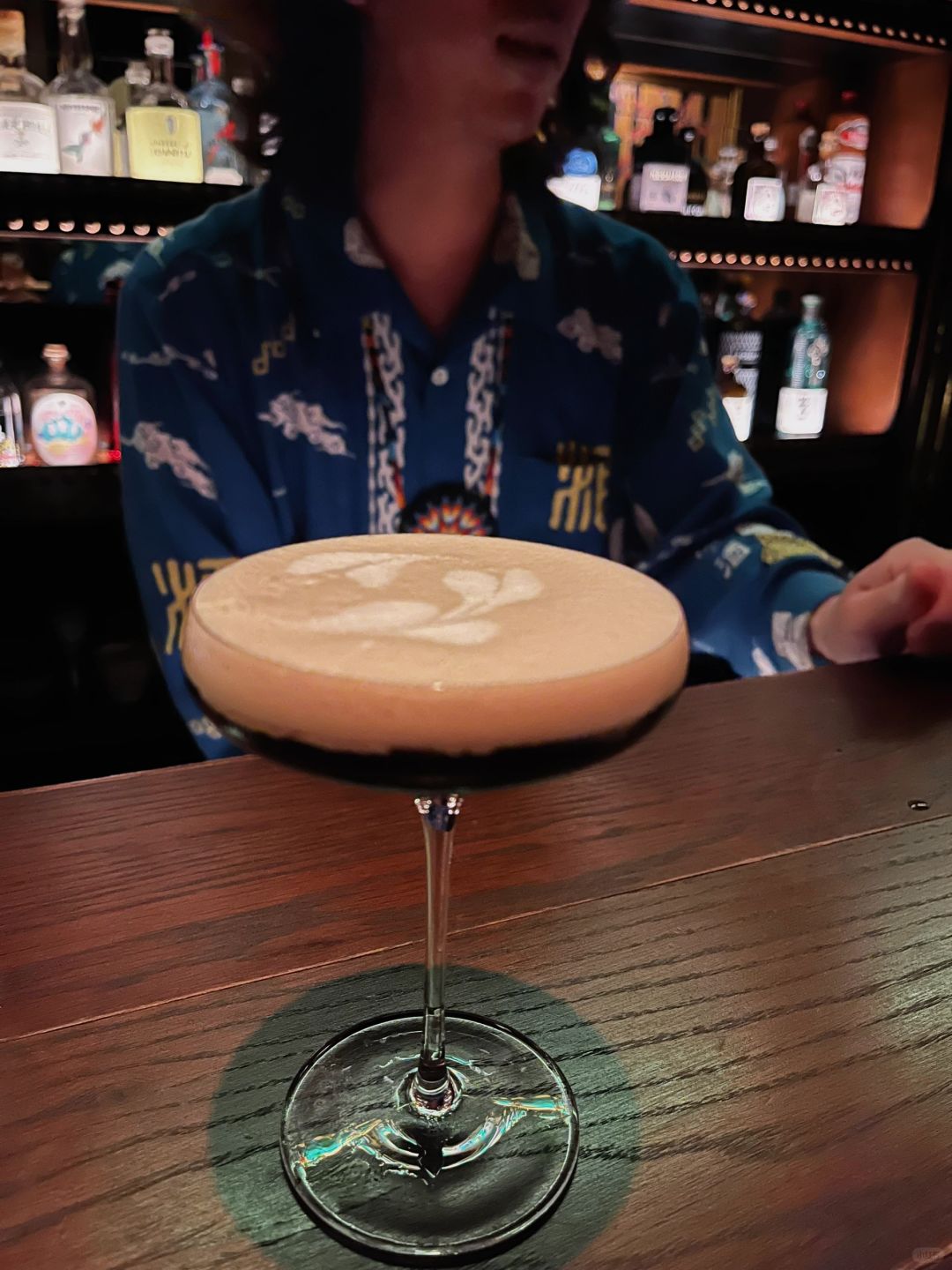 Okinawa-El Lequio, Okinawa:Espresso Martini,perfume bottles