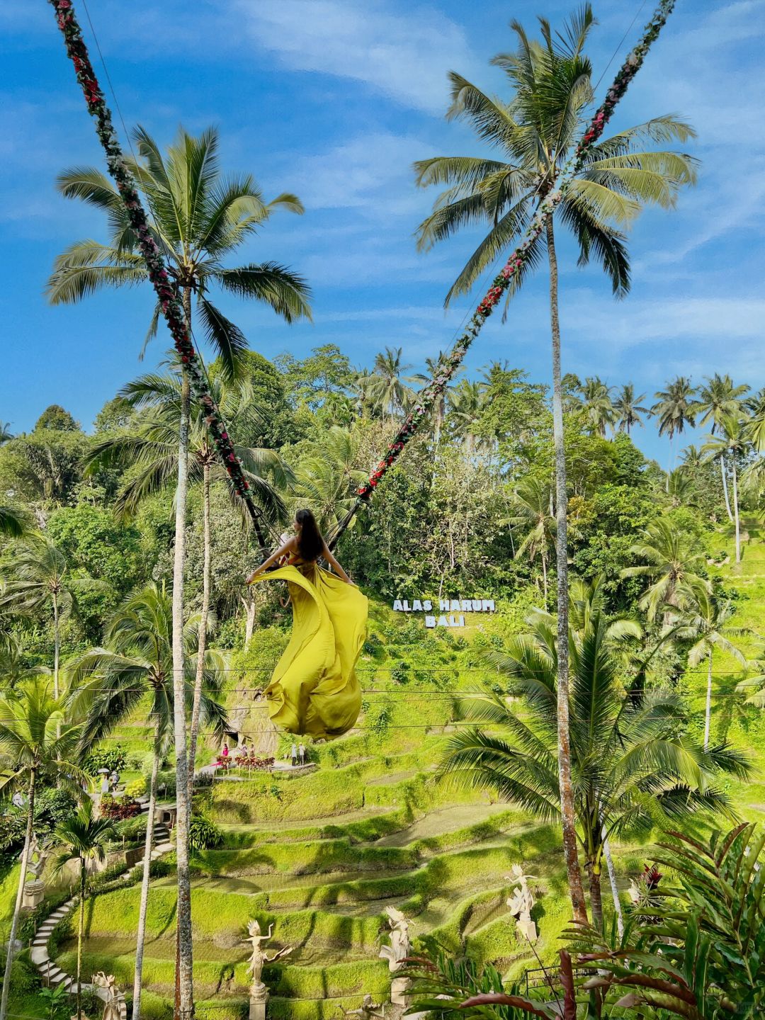 Bali-Visit Alas Harum Rainforest Swing, Zipline and Outdoor Swimming Pool in Ubud, Bali