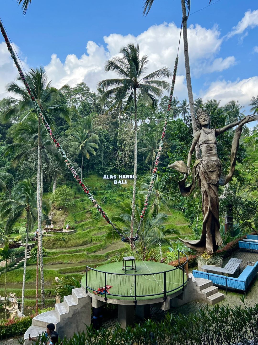 Bali-Visit Alas Harum Rainforest Swing, Zipline and Outdoor Swimming Pool in Ubud, Bali