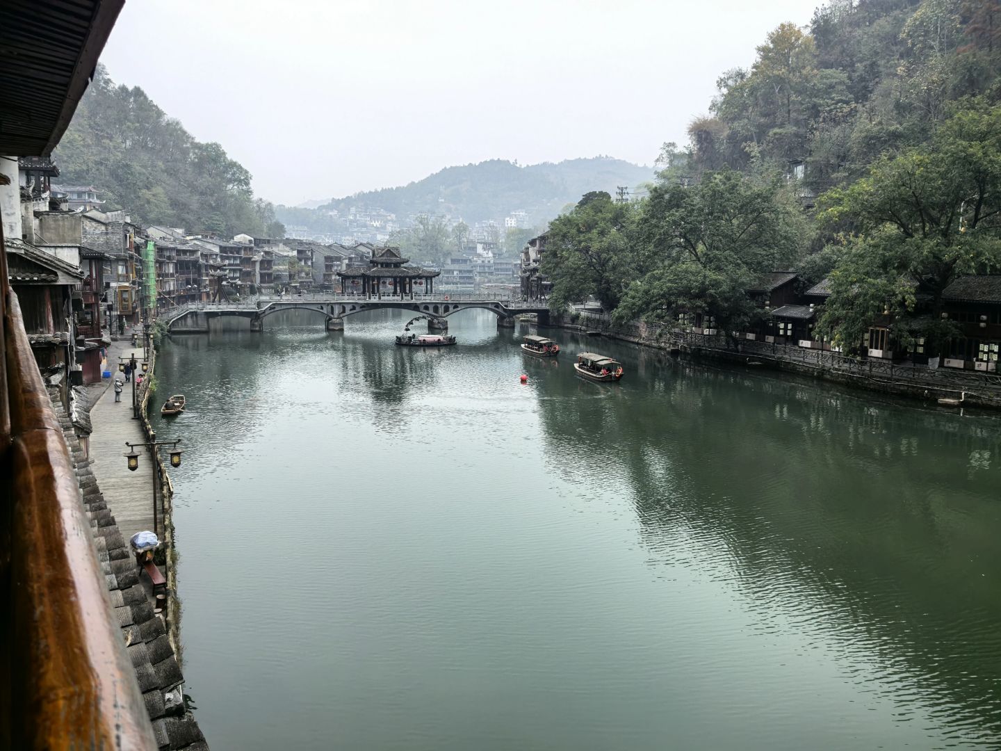 Changsha-The ancient city of Fenghuang in Hunan, although it has a strong commercial atmosphere, is indeed very lively!