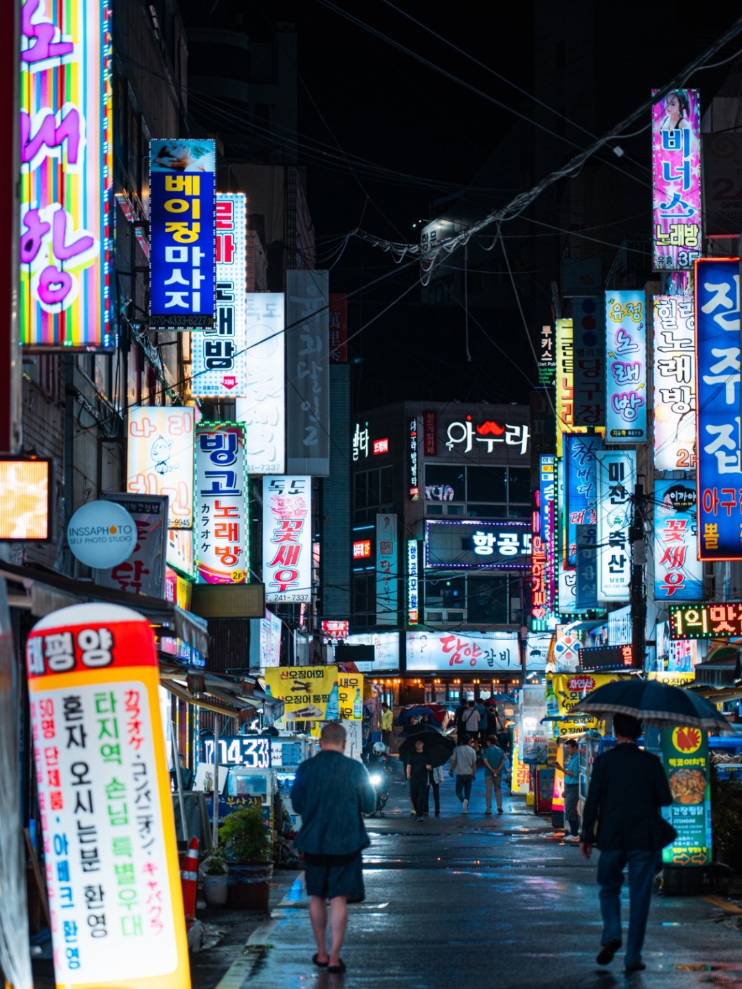 Busan/Jeju-My view of Busan nightlife in South Korea, 🌃International Market Pedestrian Street