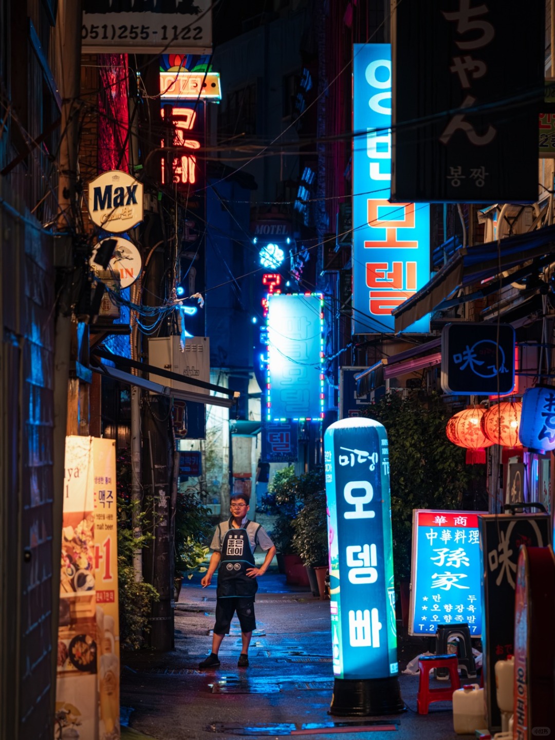 Busan/Jeju-My view of Busan nightlife in South Korea, 🌃International Market Pedestrian Street