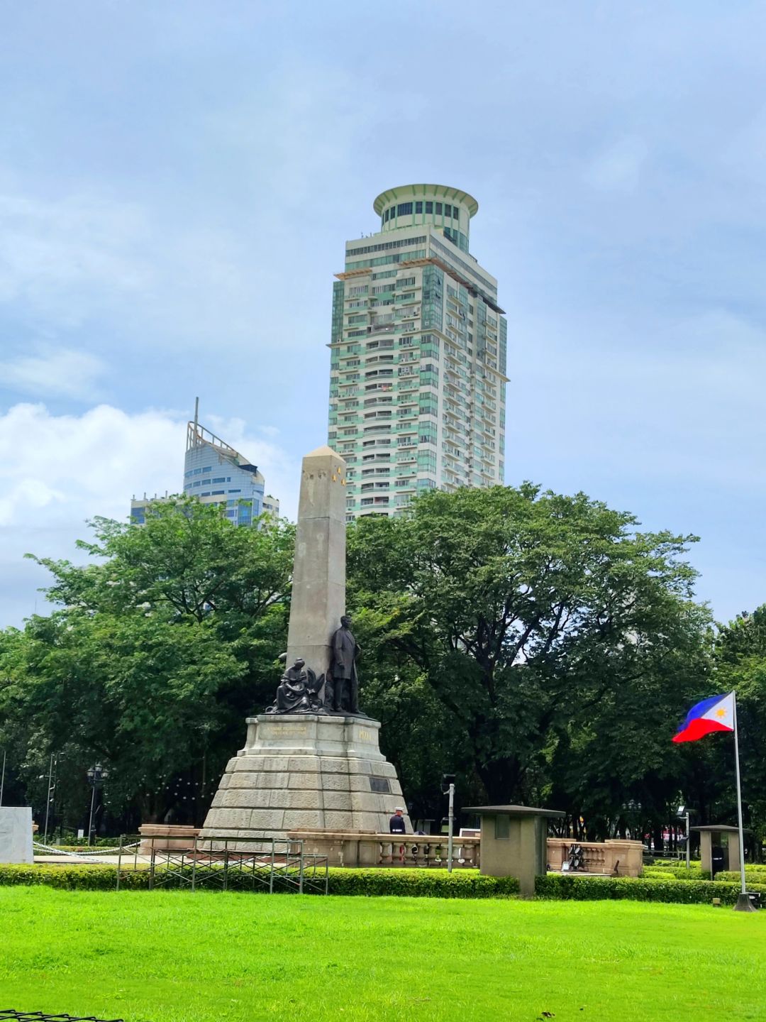 Manila/Luzon-Manila's Rizal Park, home to the monument to Jose Rizal, the father of the Philippines