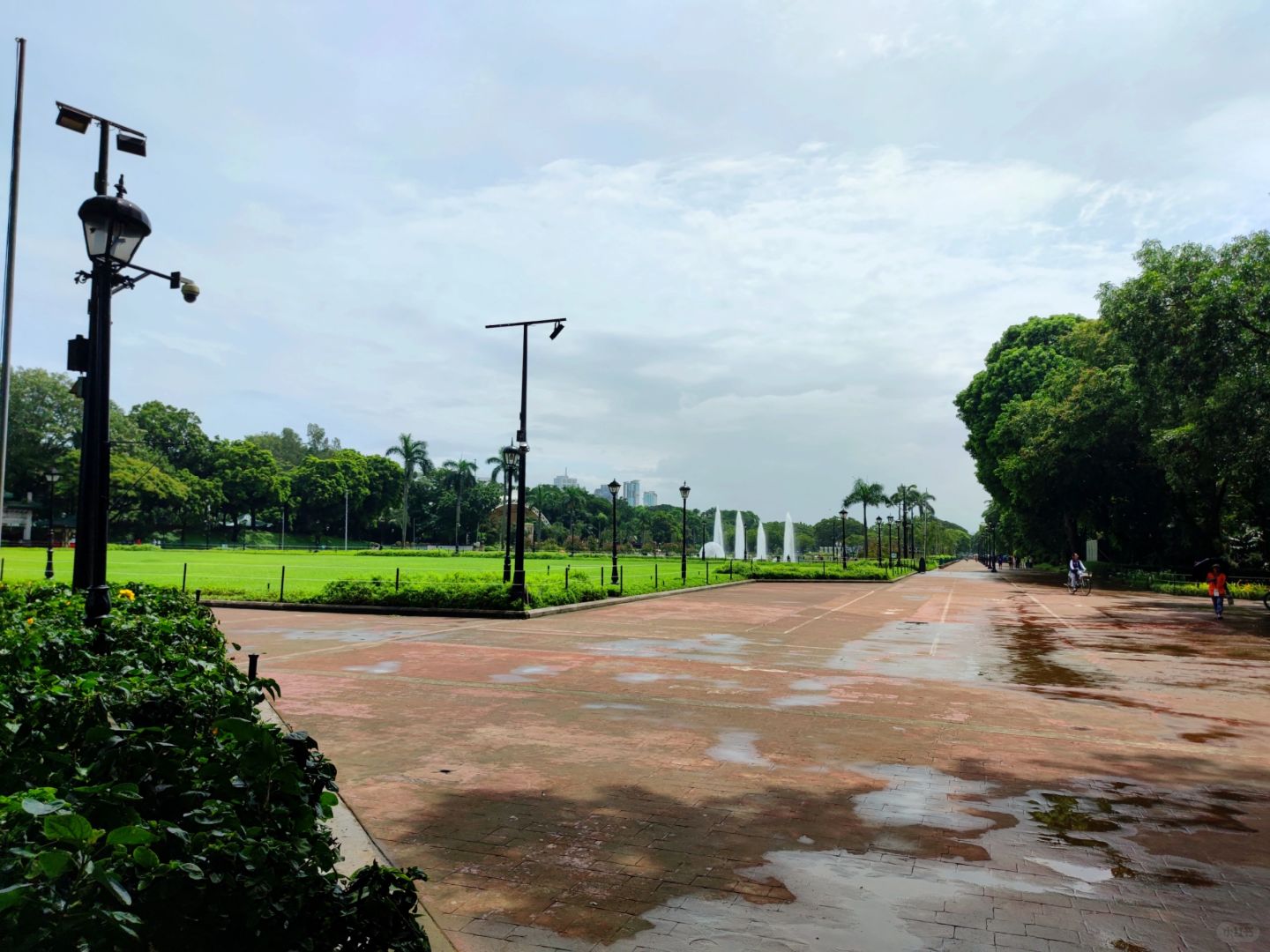 Manila/Luzon-Manila's Rizal Park, home to the monument to Jose Rizal, the father of the Philippines