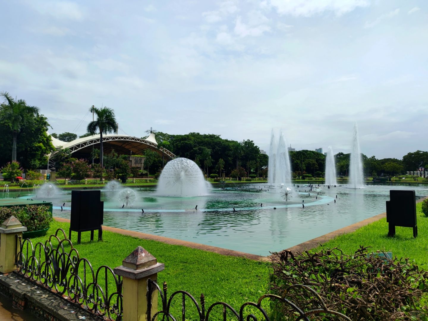 Manila/Luzon-Manila's Rizal Park, home to the monument to Jose Rizal, the father of the Philippines