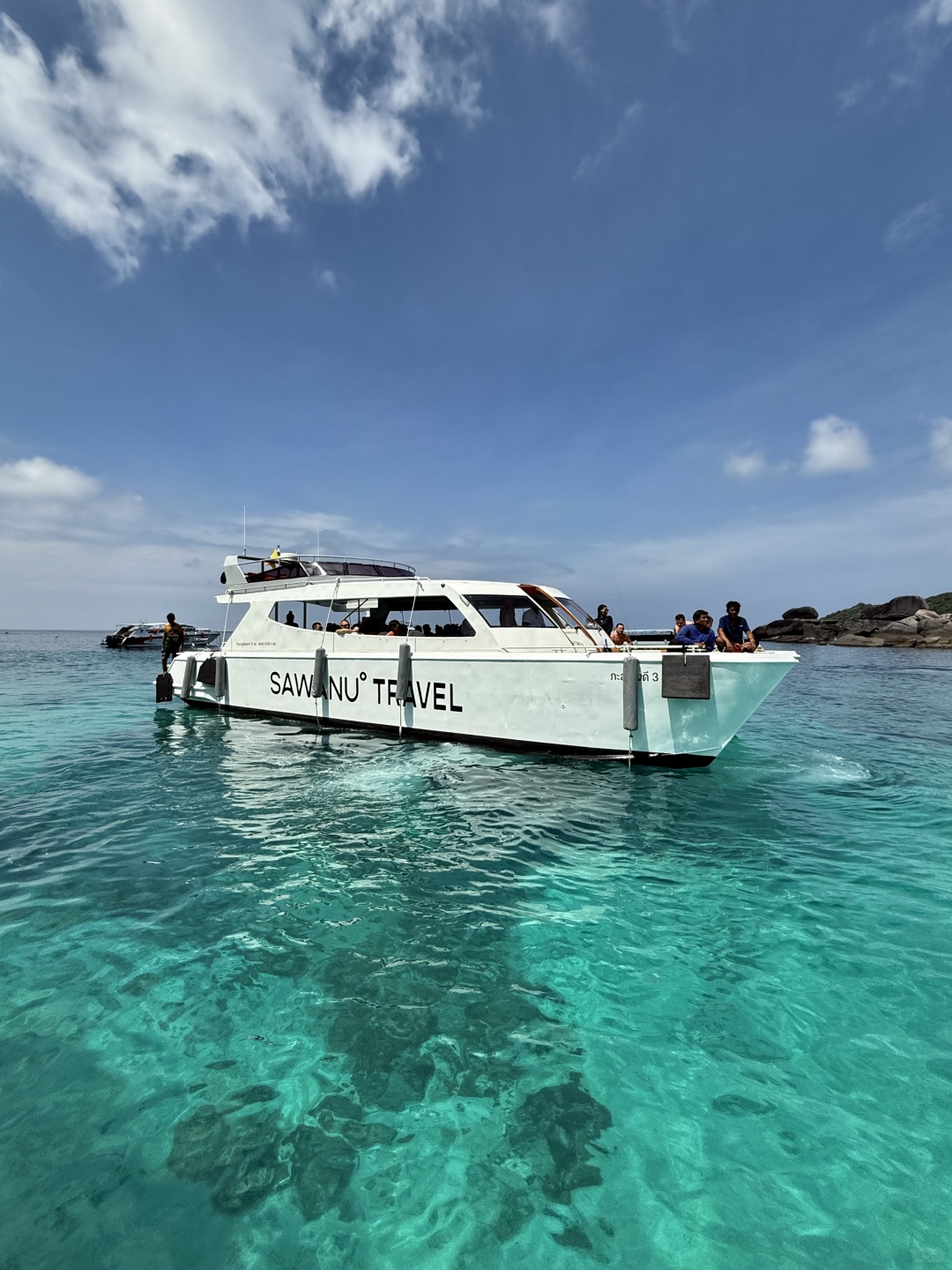 Phuket-Traveling to Phuket Similan Islands, I was lucky to see small turtles and colorful sea fish