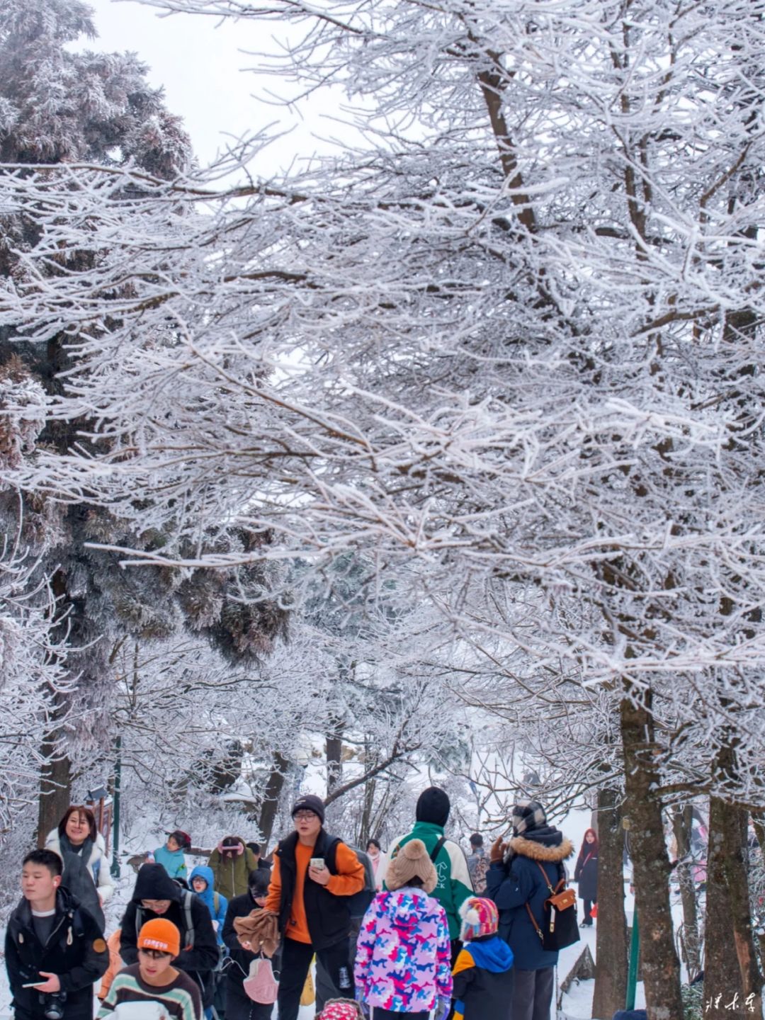 Changsha-Hengshan in Changsha, it's almost snowing, very beautiful!