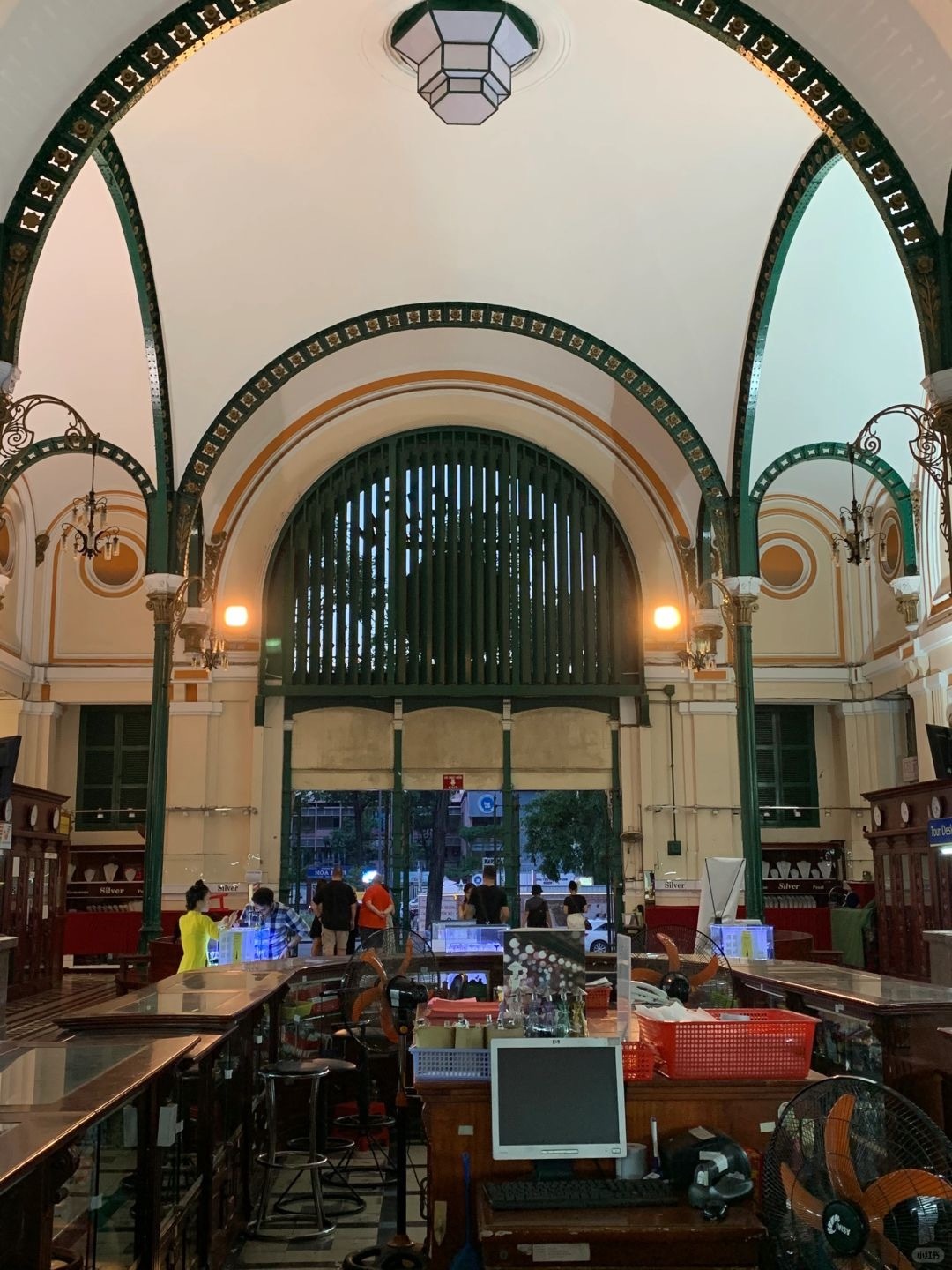 Ho Chi Minh-Saigon Central Post Office, Ho Chi Minh City, built in 1892 and full of French style