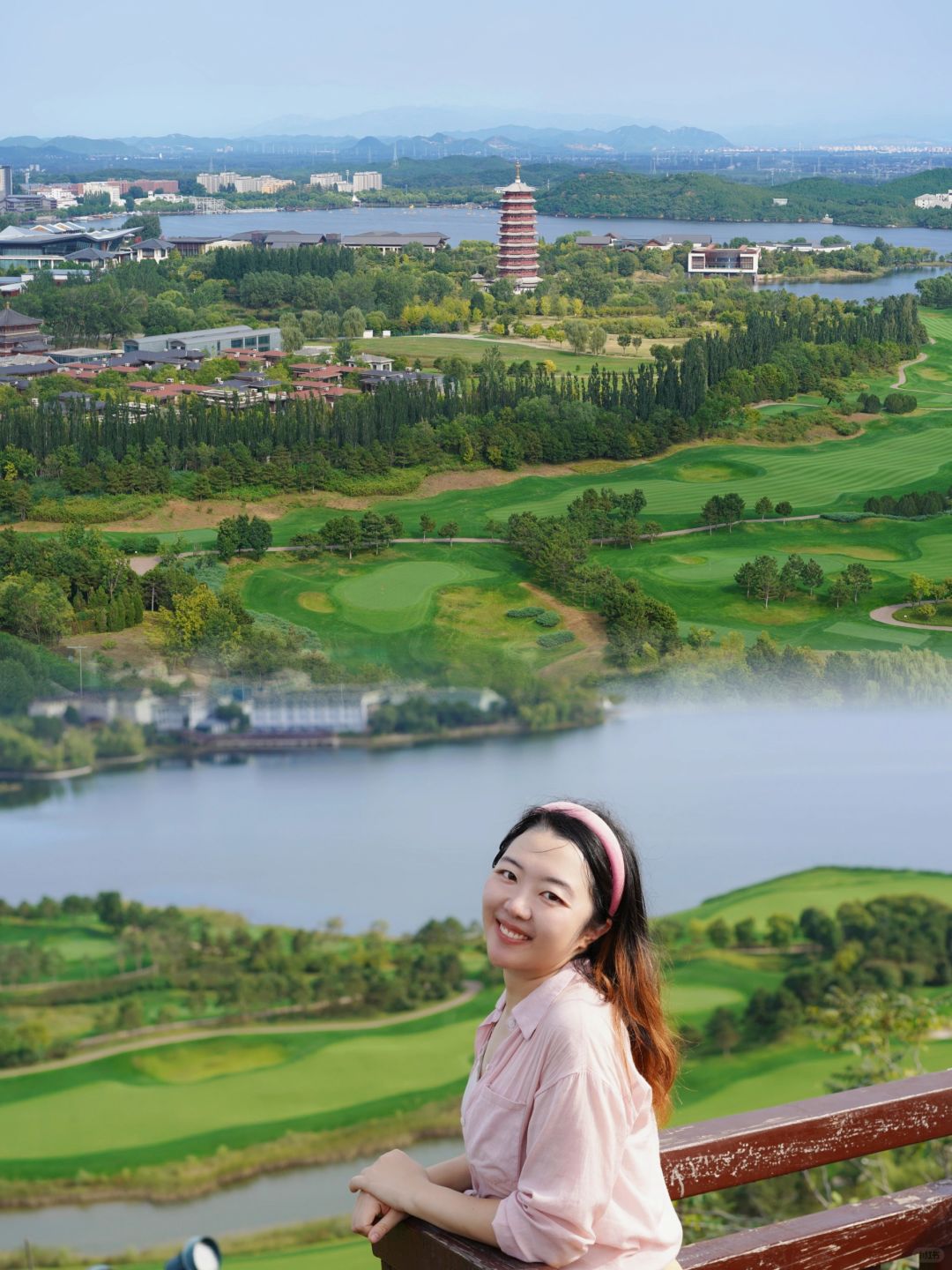 Beijing/Tianjin-Beijing Yanqi Lake Park, you can see the best beautiful scenery in the suburbs of Beijing!