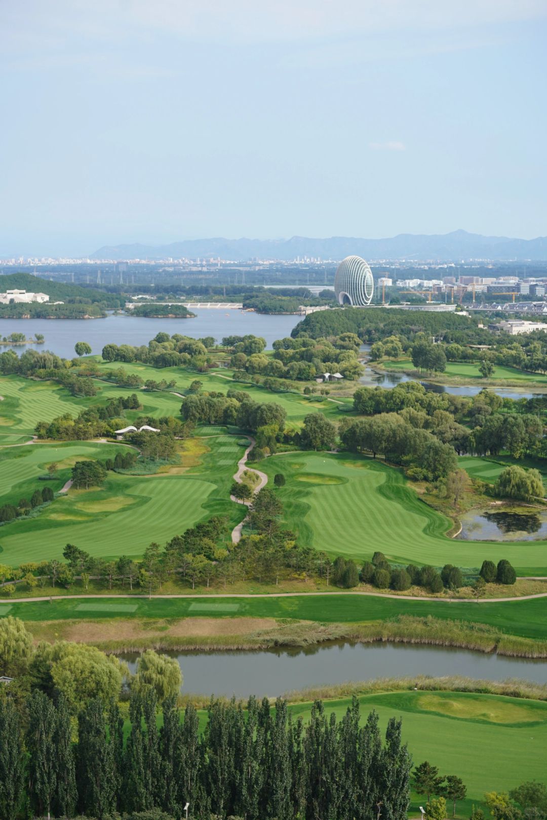 Beijing/Tianjin-Beijing Yanqi Lake Park, you can see the best beautiful scenery in the suburbs of Beijing!