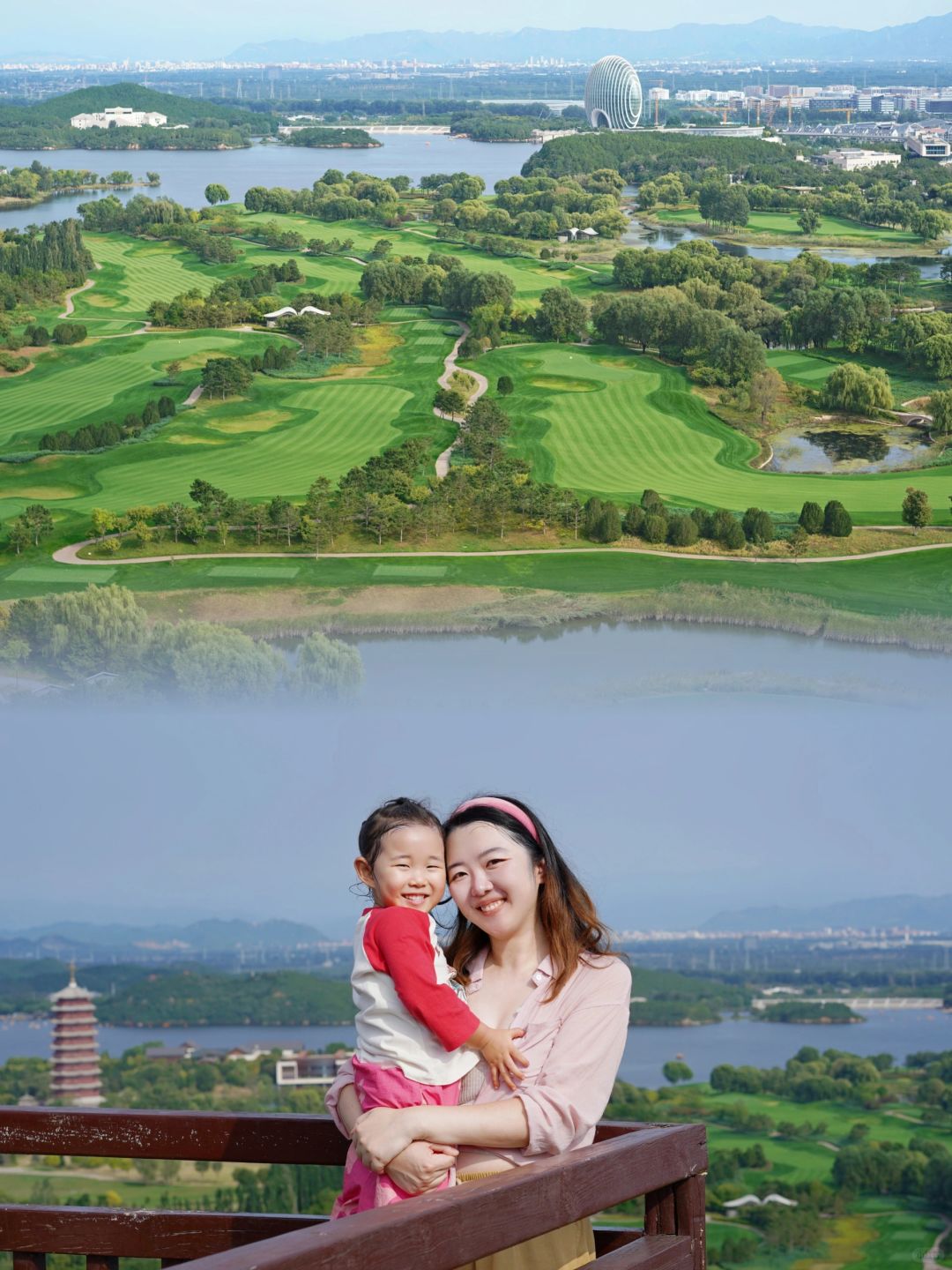 Beijing/Tianjin-Beijing Yanqi Lake Park, you can see the best beautiful scenery in the suburbs of Beijing!