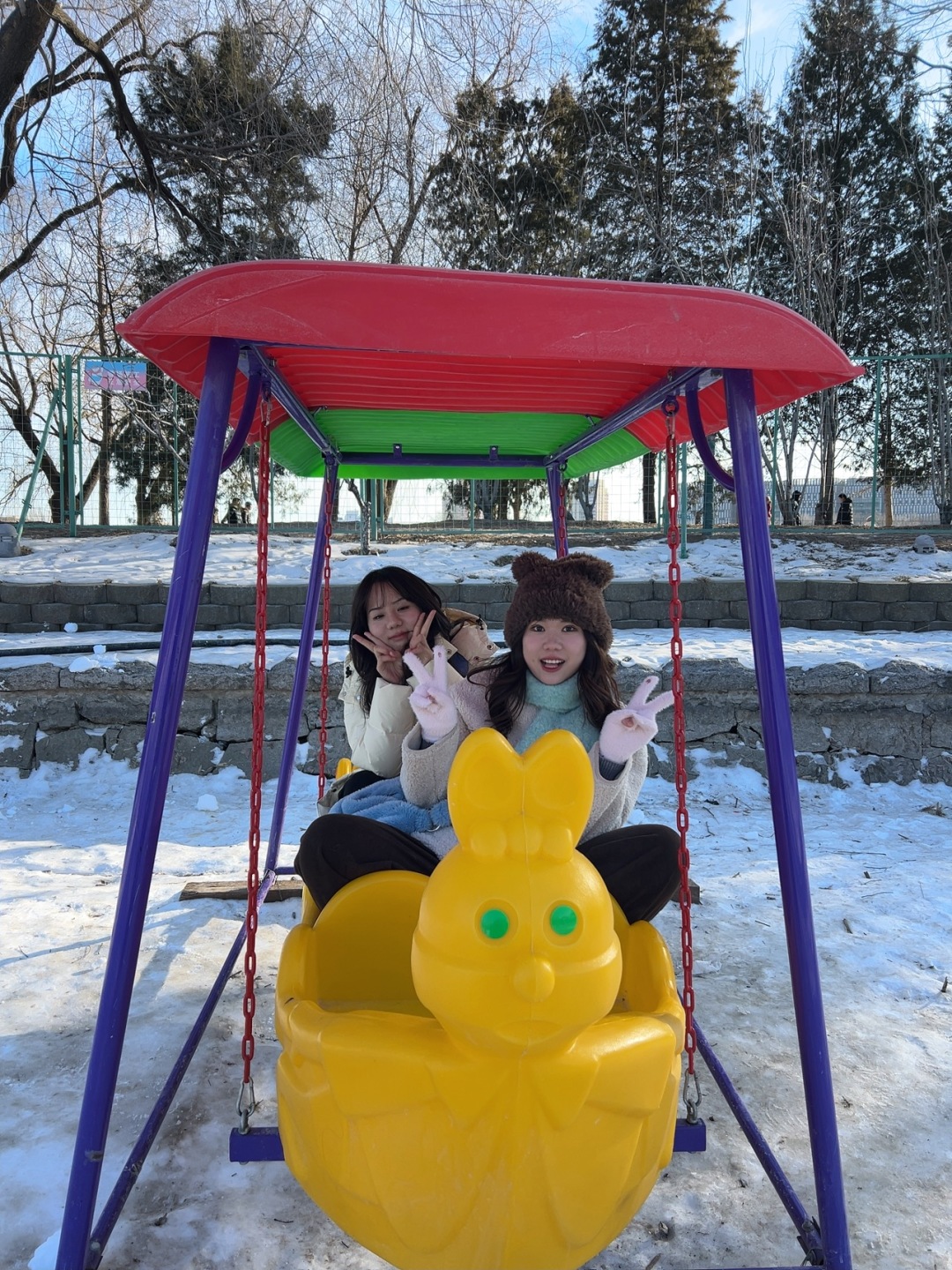 Beijing/Tianjin-Beijing Yuyuantan Park, playing snow here is not cost-effective!