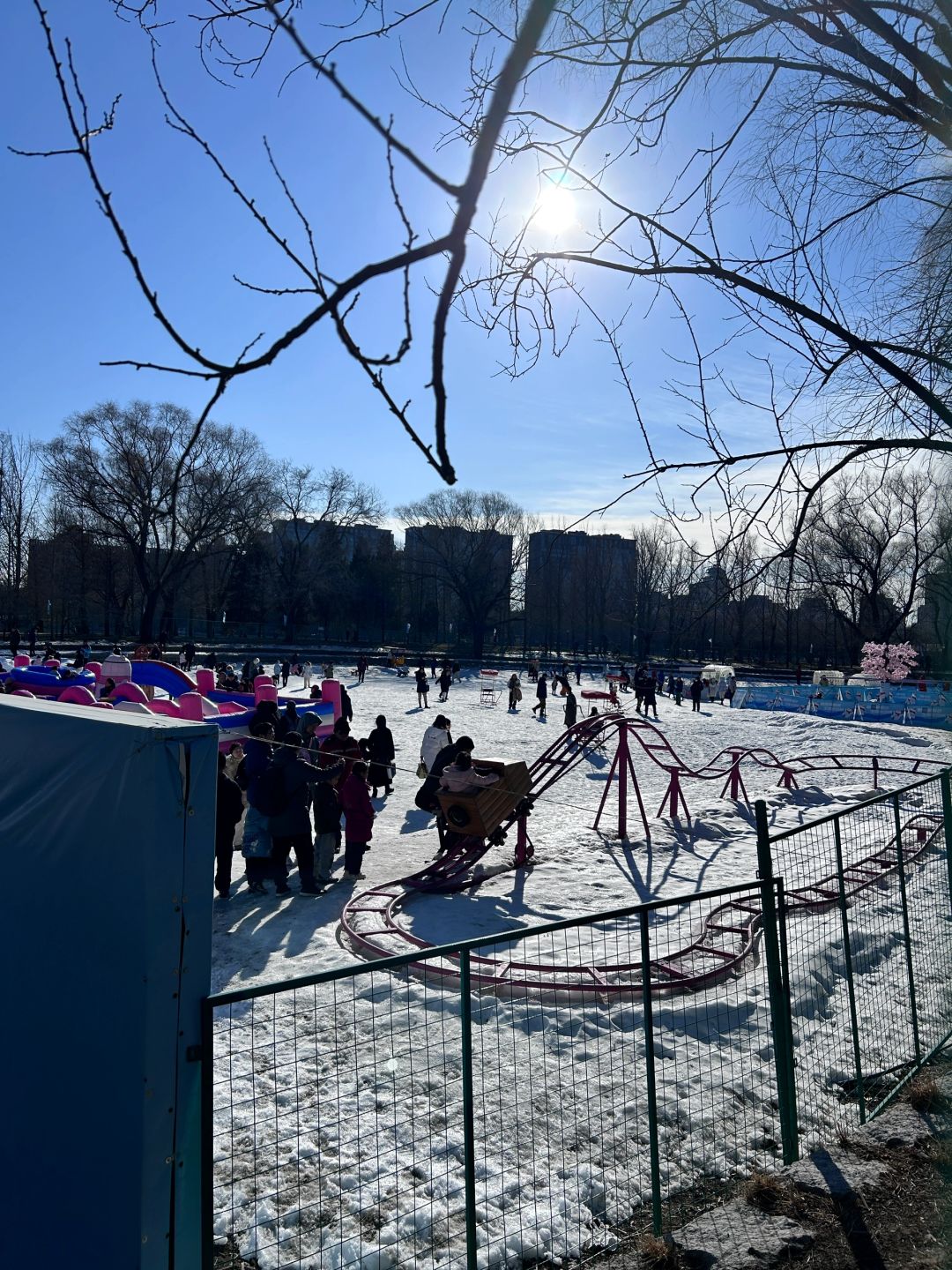 Beijing/Tianjin-Beijing Yuyuantan Park, playing snow here is not cost-effective!