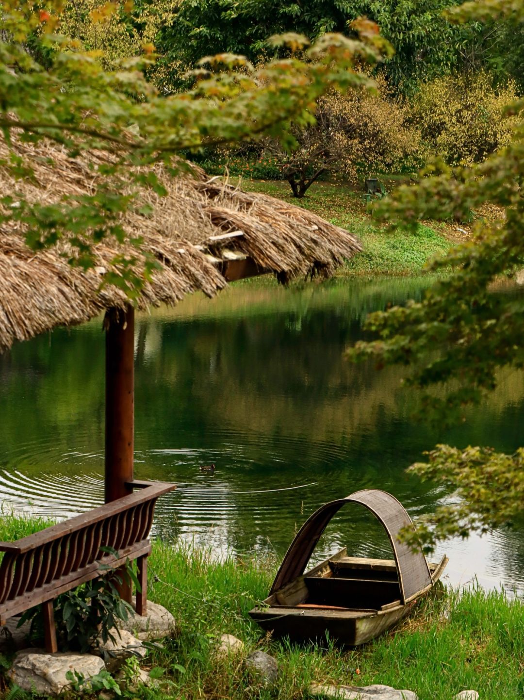 Chengdu/Chongqing-Chengdu Canglang Lake Park integrates natural landscapes and cultural history!