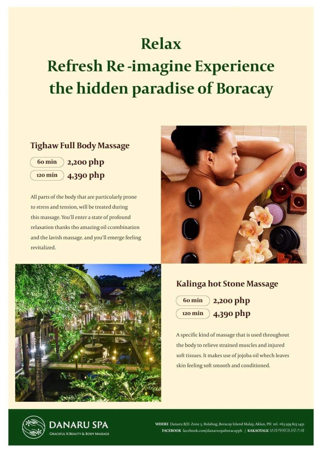 Boracay-Danaru Spa in Boracay, you can request a villa per person, 🌎with complete toiletries