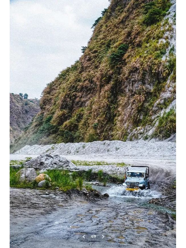 Clark/Angel City-Puning Hot Spring on Mount Pinatubo, volcanic hot spring baths and volcanic hot sand therapy