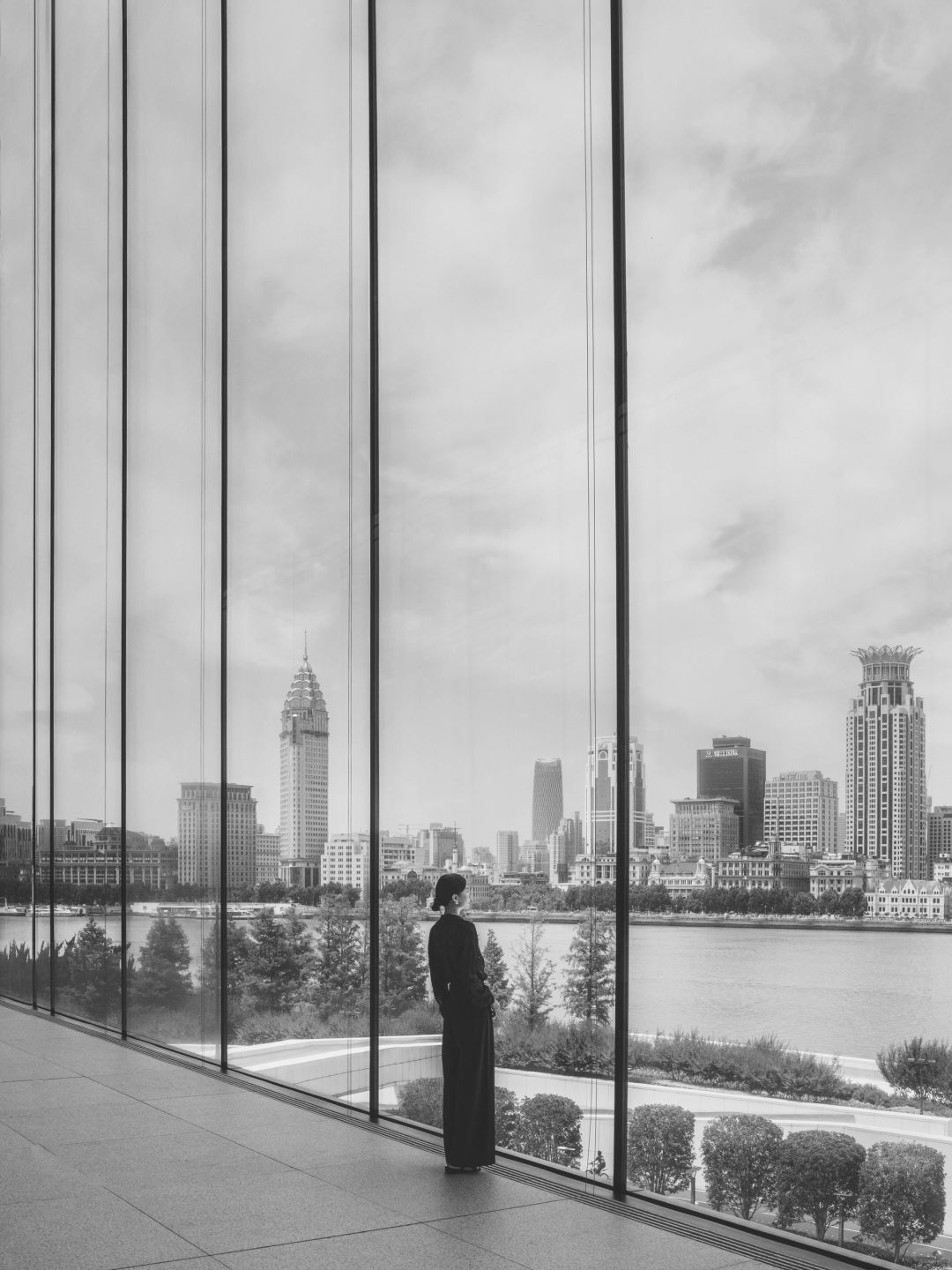 Shanghai/Hangzhou-Shanghai Pudong Art Museum can take photos with Oriental Pearl TV Tower from different angles!