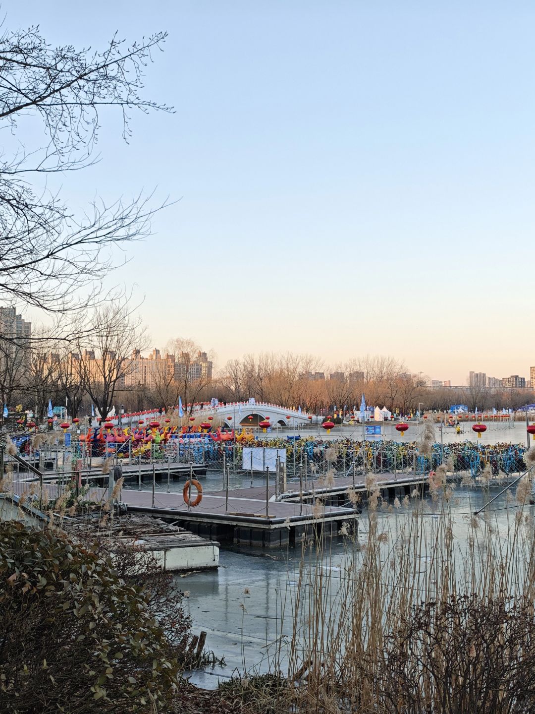 Beijing/Tianjin-Beijing Chaoyang Park, ice skating rink will be open, with a considerable area!