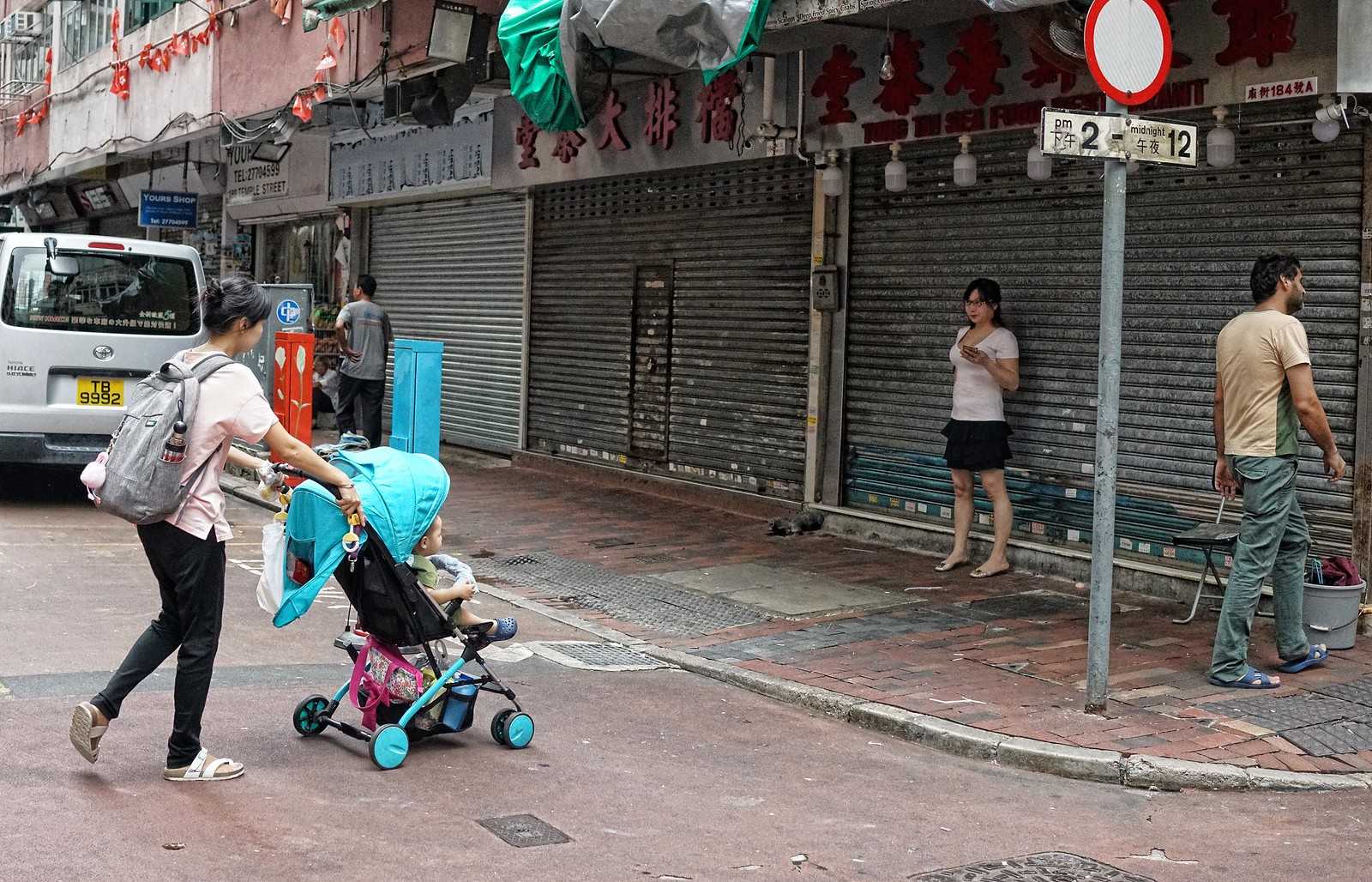 Hong kong-Current situation of the red-light districts in Wan Chai and Temple Street, Kowloon, Hong Kong