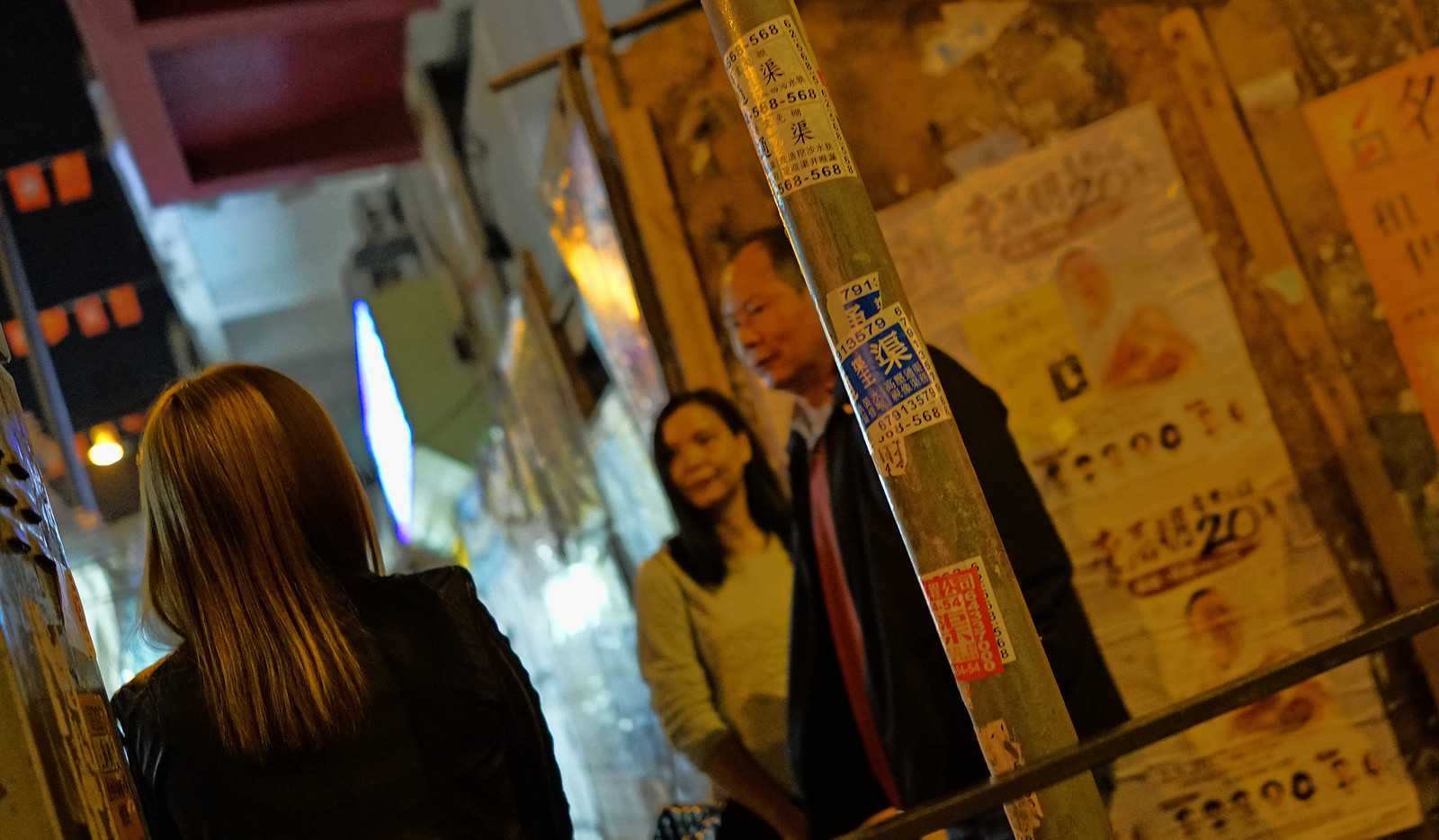 Hong kong-Current situation of the red-light districts in Wan Chai and Temple Street, Kowloon, Hong Kong