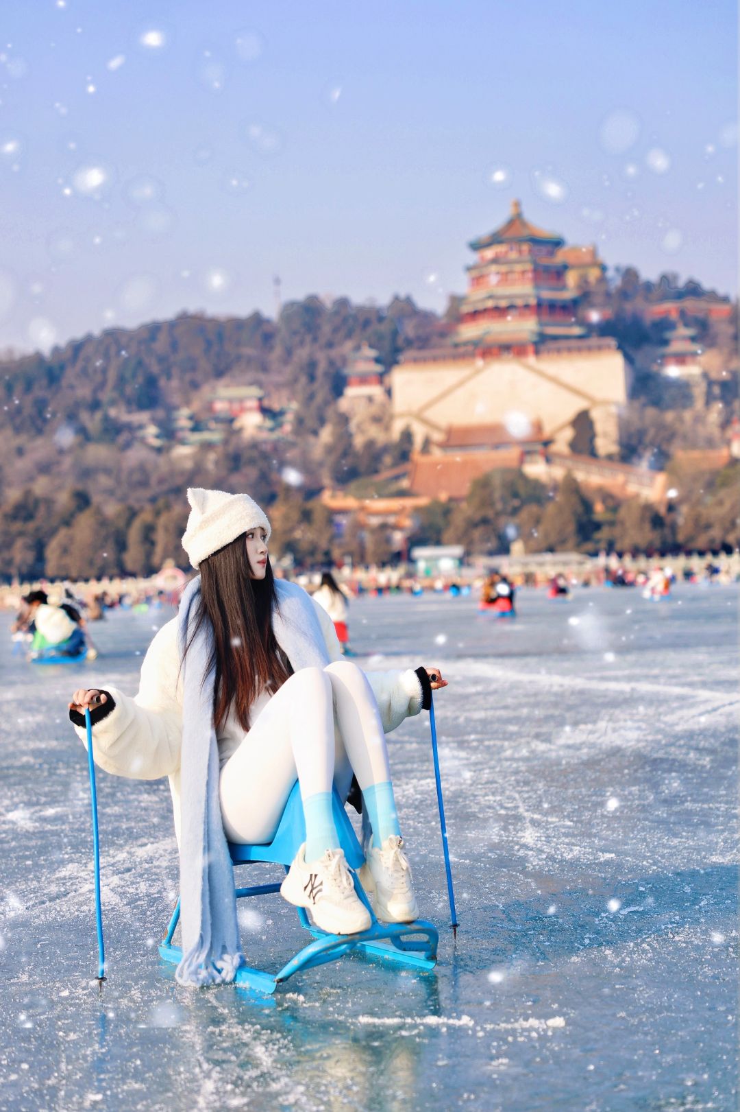 Beijing/Tianjin-Beijing Summer Palace Ice Rink, one of the favorite ice rinks among Beijing locals!